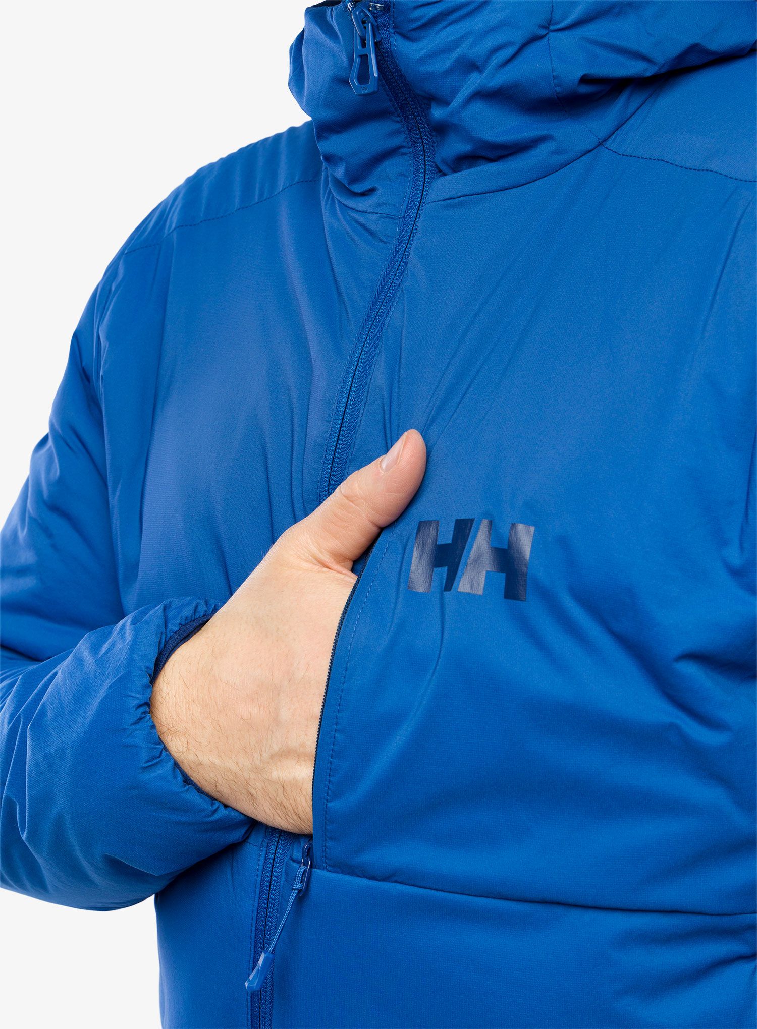 Sintetična jakna Helly Hansen Odin Stretch Hooded Insulator - deep fjord
