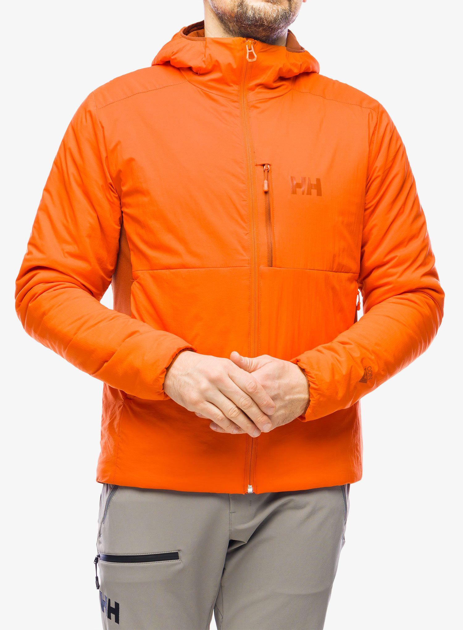 Sintetična jakna Helly Hansen Odin Stretch Hooded Insulator - patrol orange