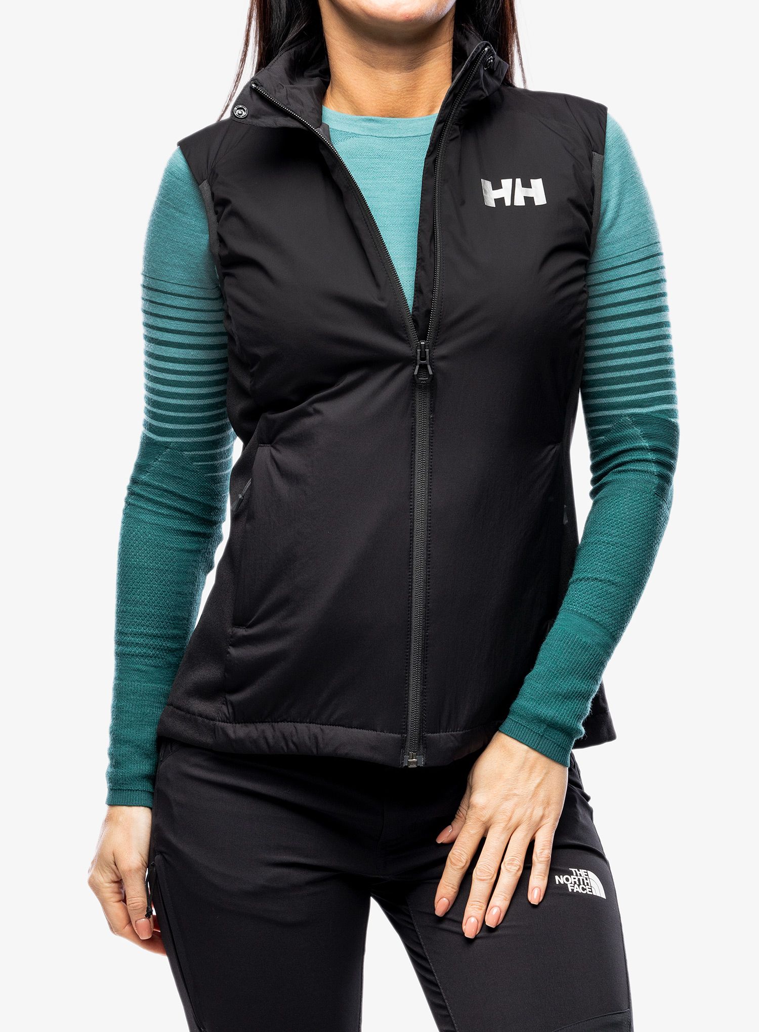 Ženski brezrokavnik Helly Hansen Odin Stretch Light Insulator - black