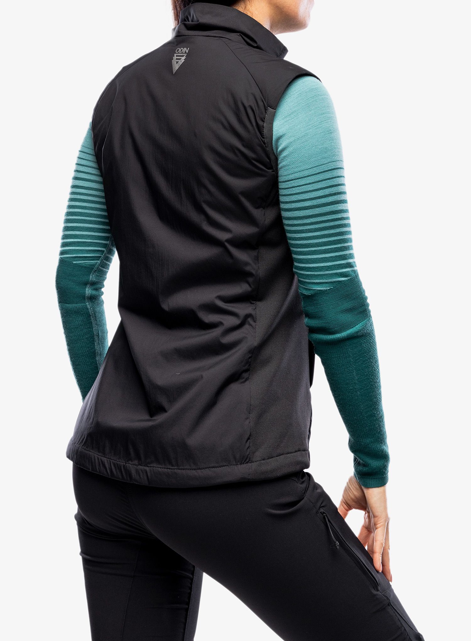 Ženski brezrokavnik Helly Hansen Odin Stretch Light Insulator - black