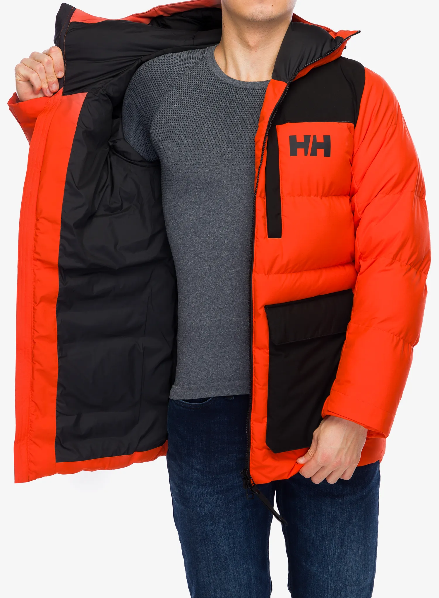 Zimska jakna Helly Hansen Patrol Parka - cherry tomato