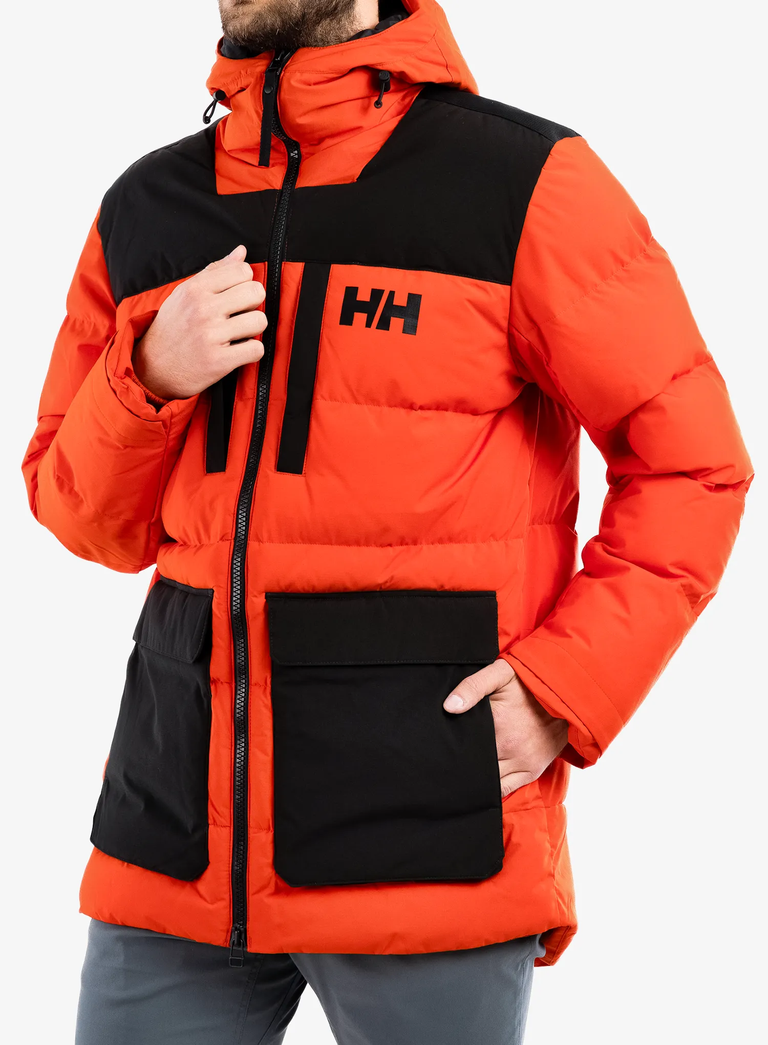 Sintetična jakna Helly Hansen Patrol Parka - patrol orange