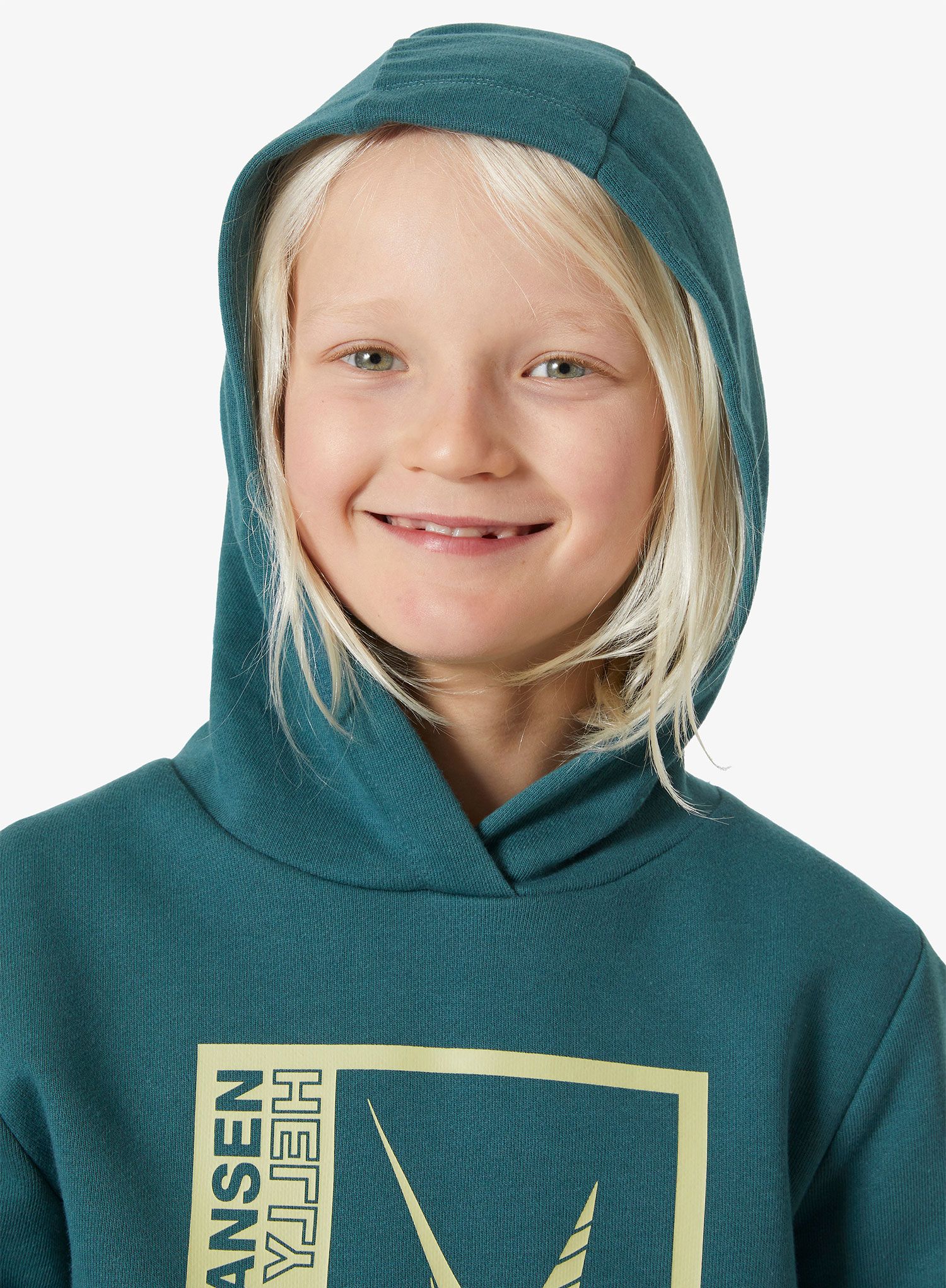 Otroška jopica Helly Hansen Port Hoodie - dark creek