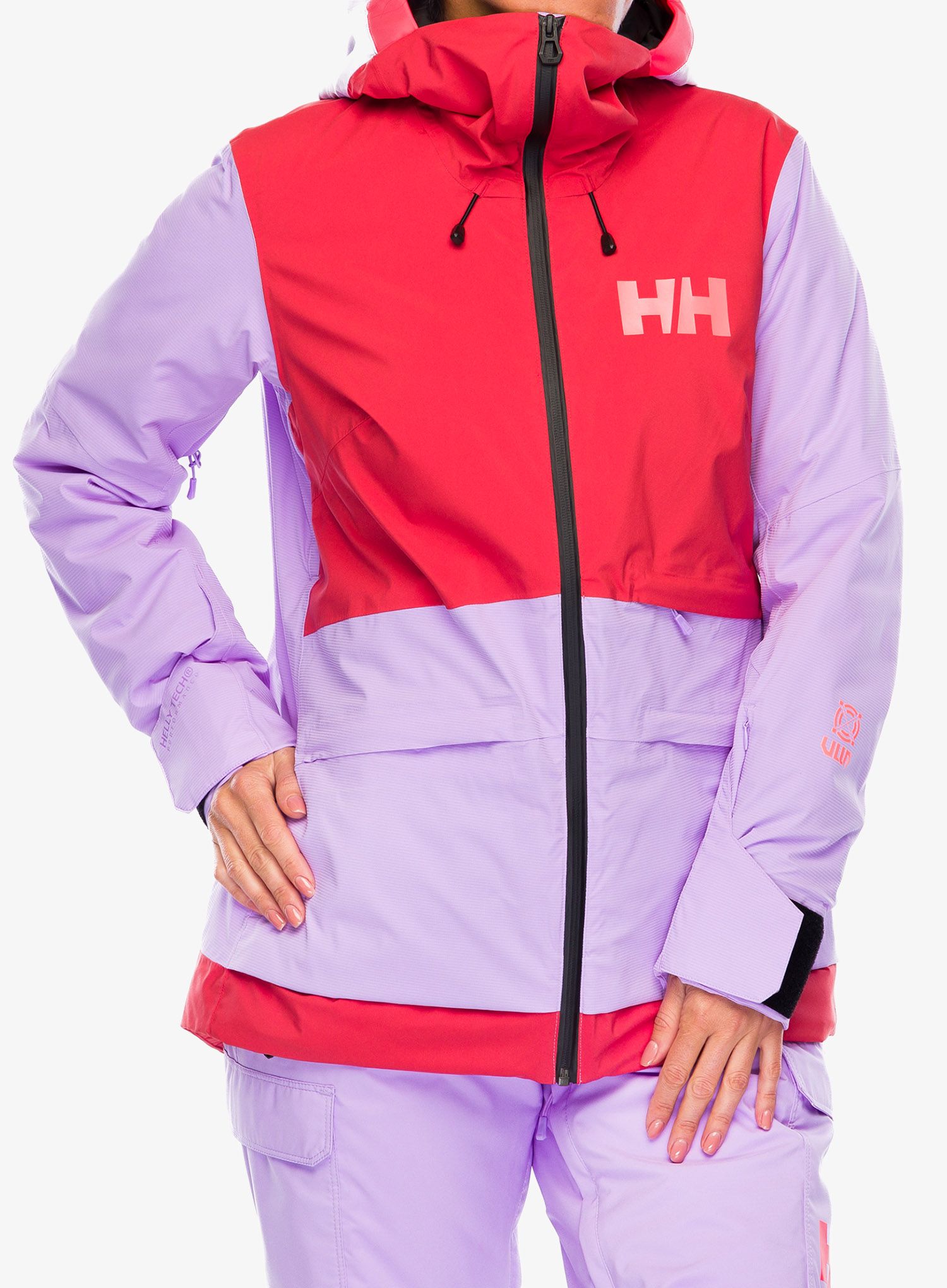 Ženska smučarska jakna Helly Hansen Powchaser 2.0 Jacket - heather