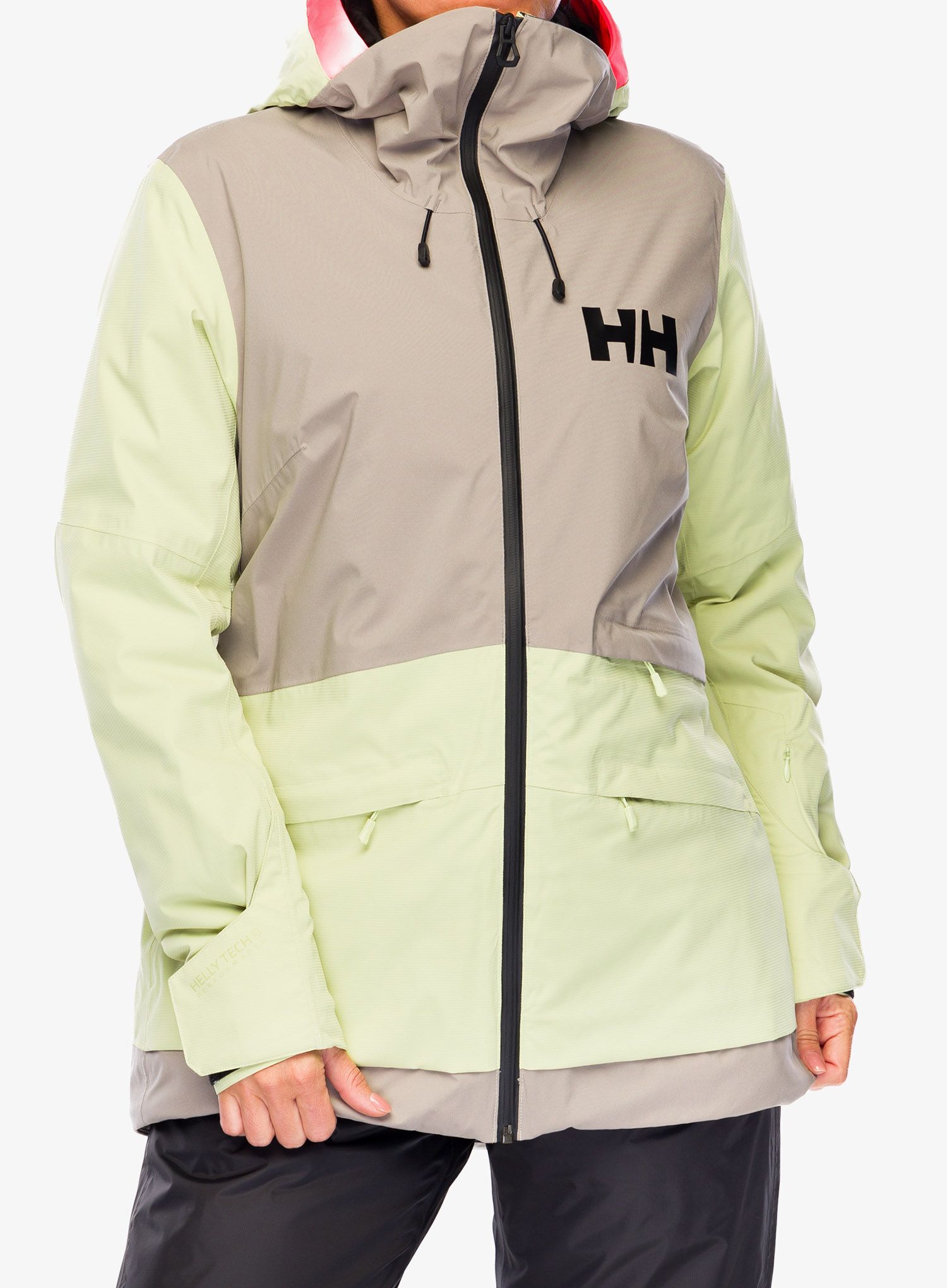 Ženska smučarska jakna Helly Hansen Powchaser 2.0 Jacket - iced matcha