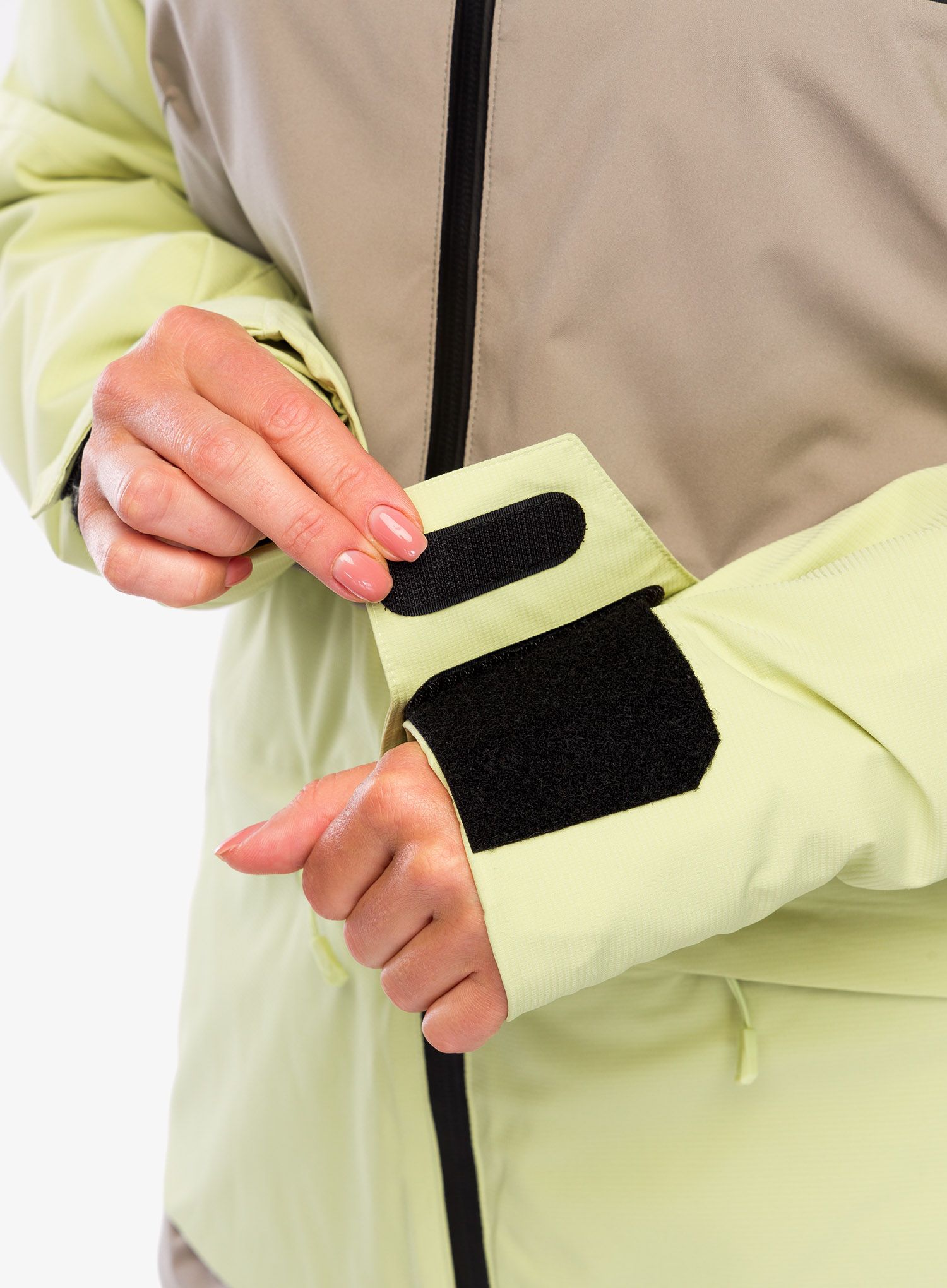 Ženska smučarska jakna Helly Hansen Powchaser 2.0 Jacket - iced matcha