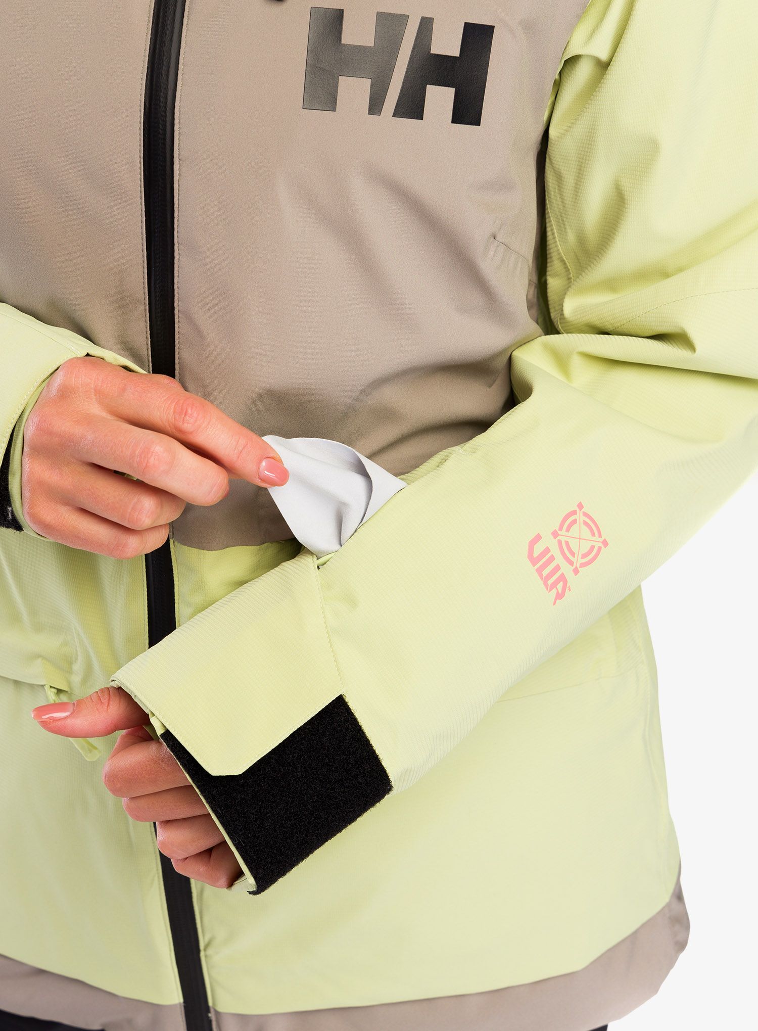 Ženska smučarska jakna Helly Hansen Powchaser 2.0 Jacket - iced matcha