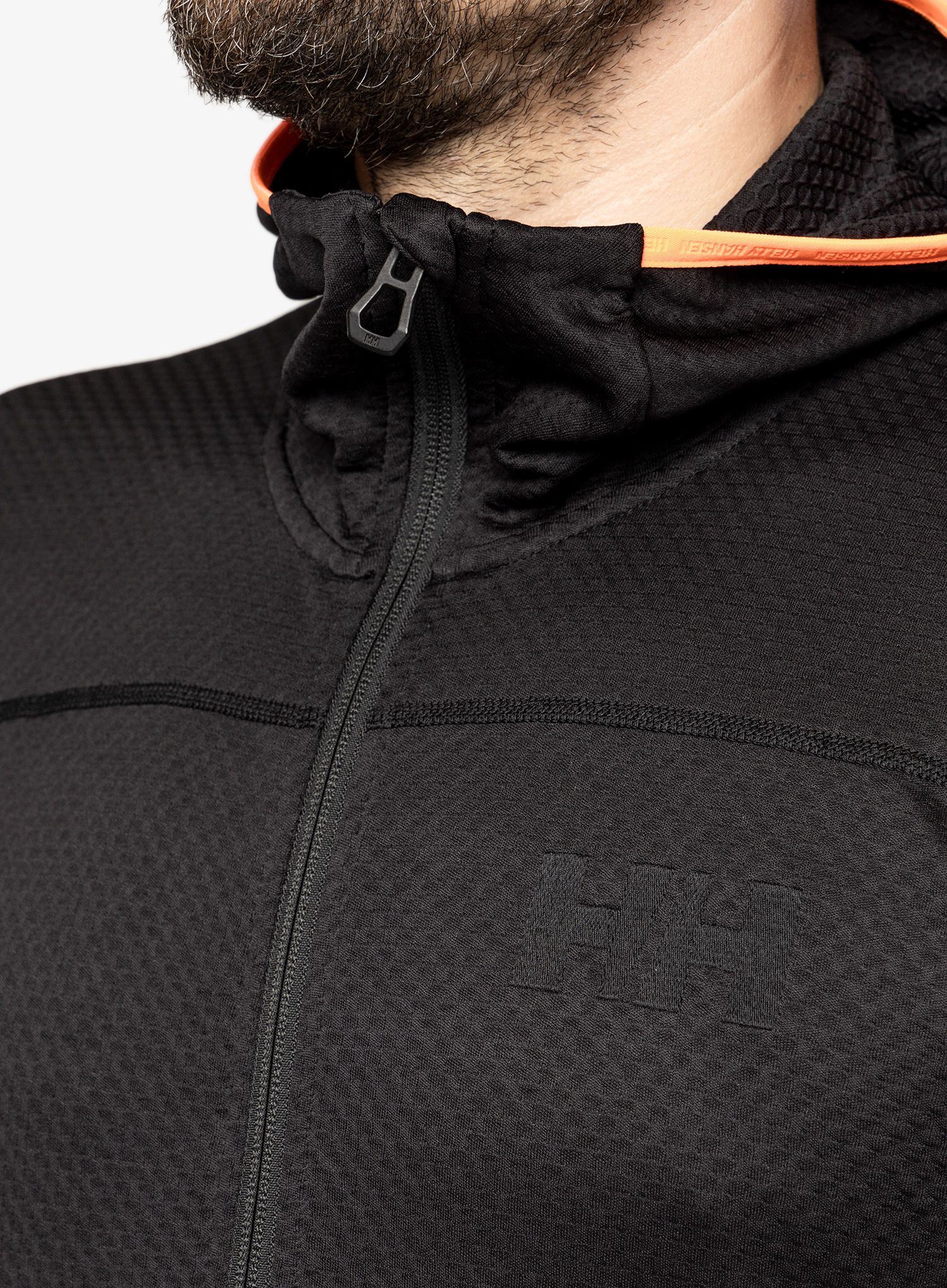 Jopica z zadrgo Helly Hansen Powdreamer Midlayer - black