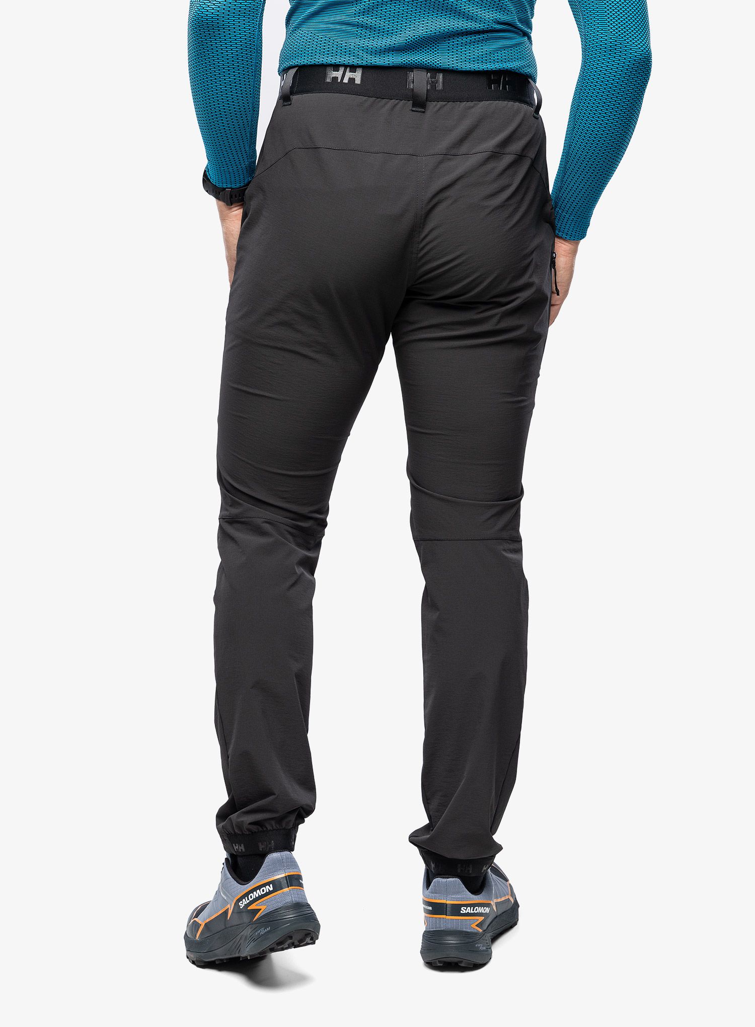Hlače Helly Hansen Rask Light Softshell Pant - black
