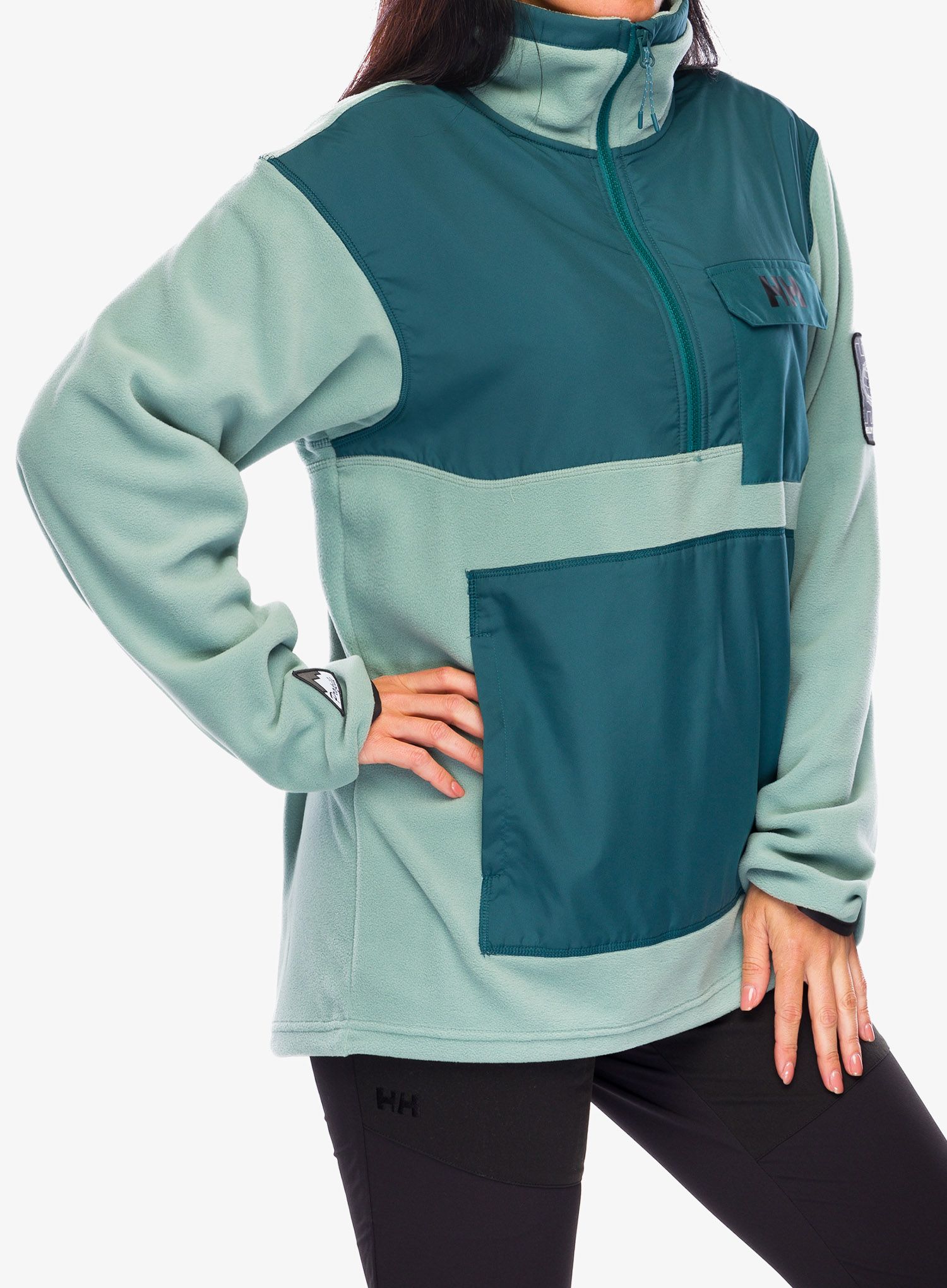 Jopica Helly Hansen S-YU24 1/2 Zip Fleece - dark creek