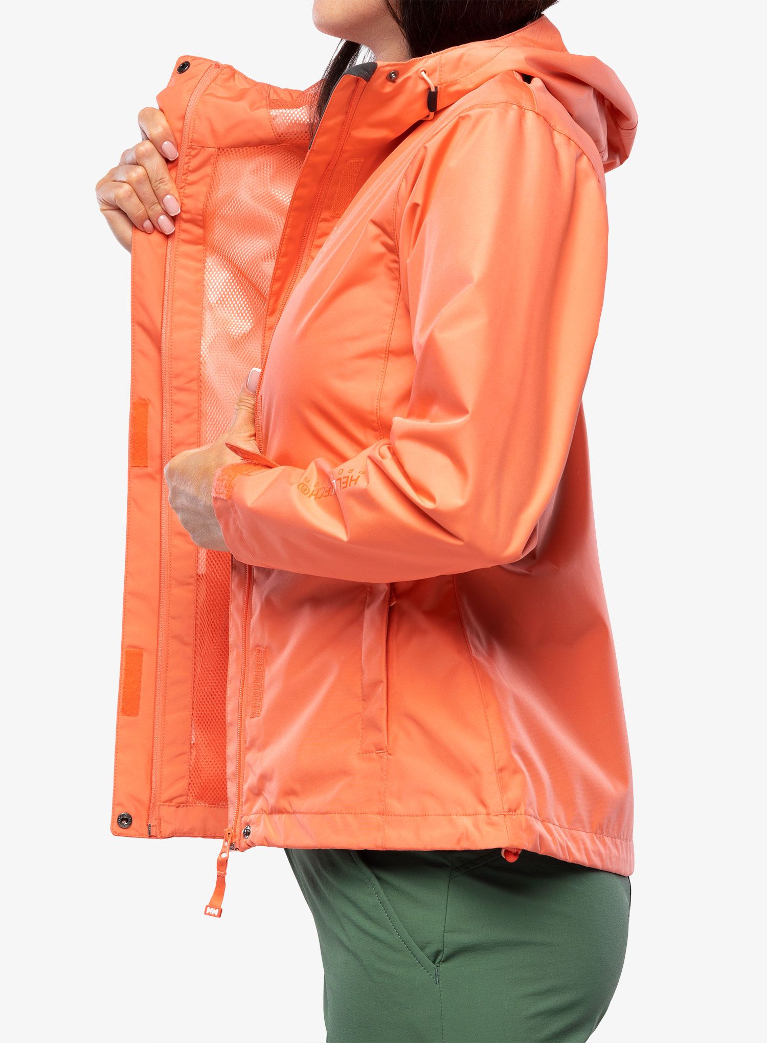 Ženska nepremočljiva jakna Helly Hansen Seven J Jacket - peach echo