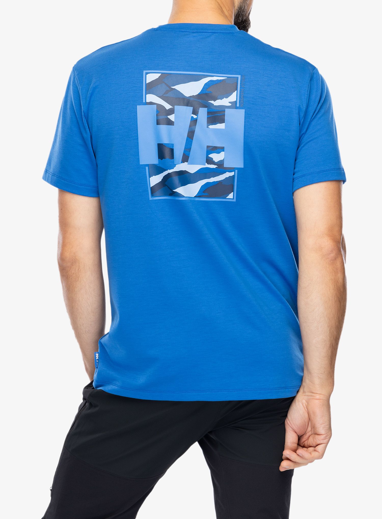 Moška majica Helly Hansen Skog Recycled Graphic T-Shirt - cobalt 2.0