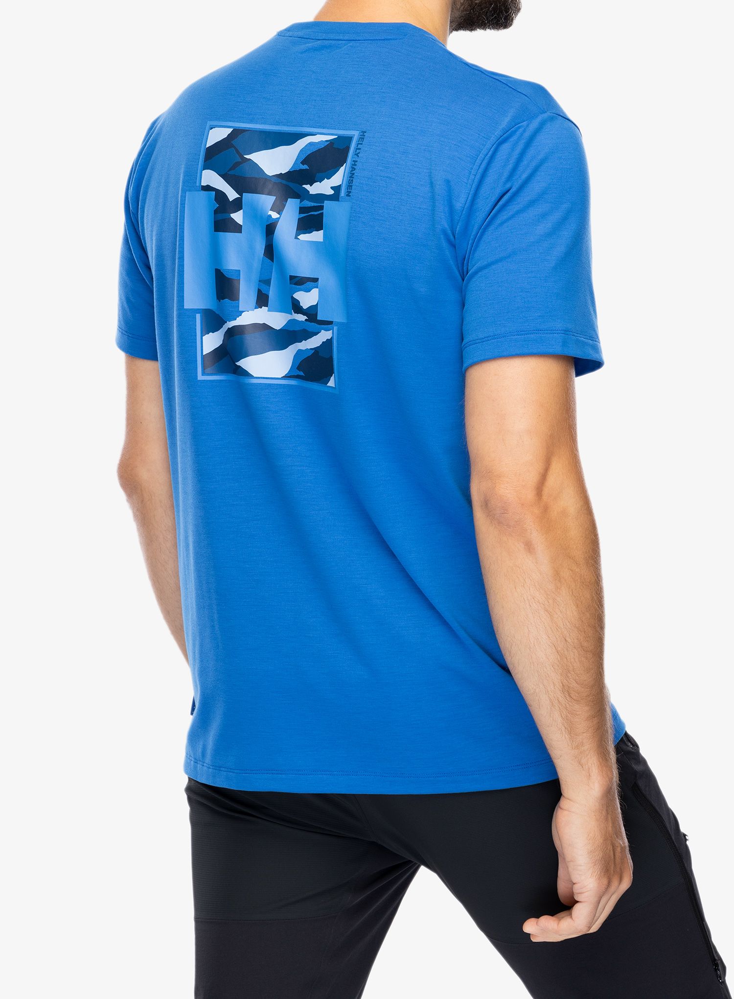 Moška majica Helly Hansen Skog Recycled Graphic T-Shirt - cobalt 2.0