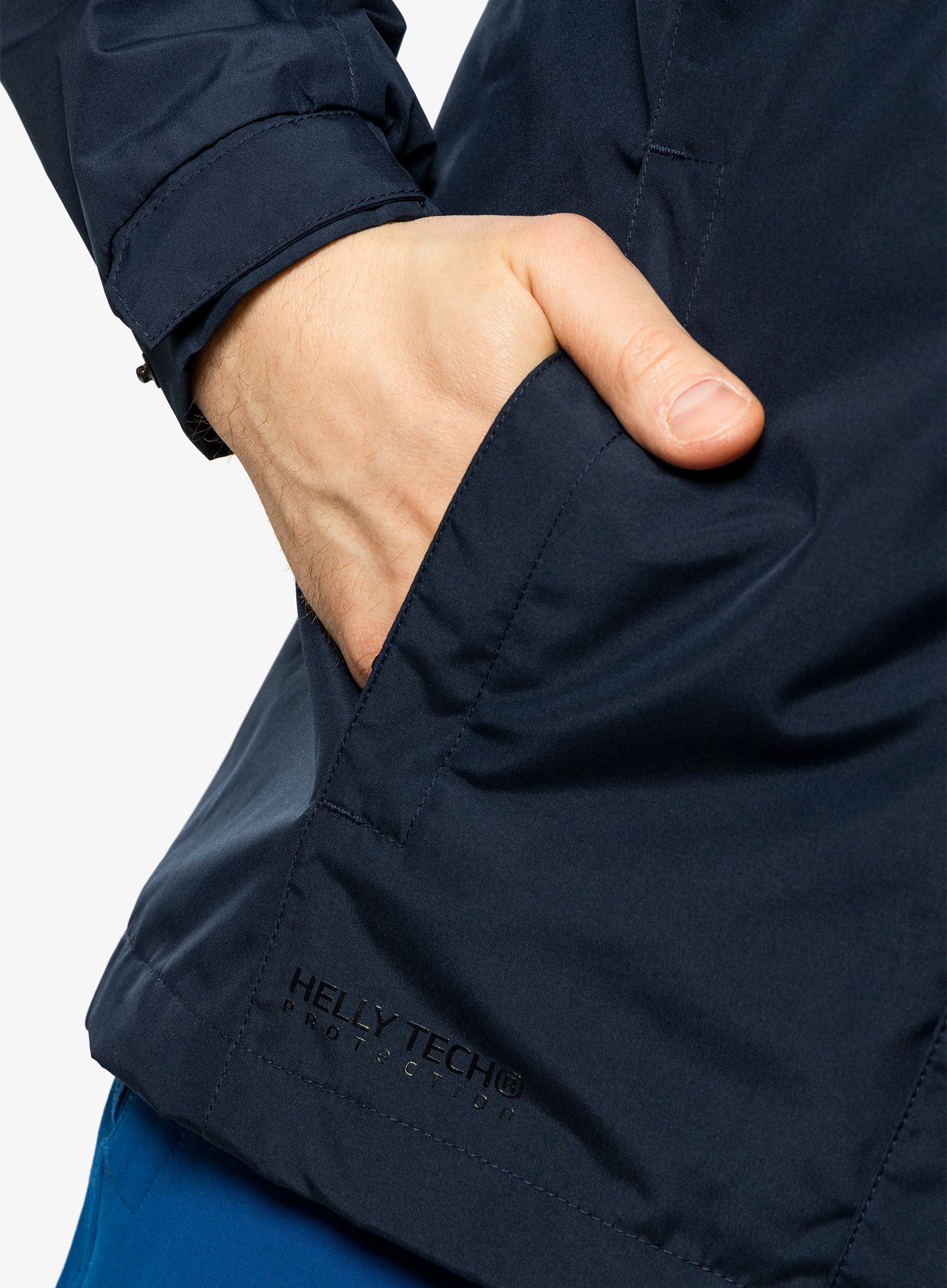 Nepremočljiva jakna Helly Hansen Team Dubliner Jacket - navy