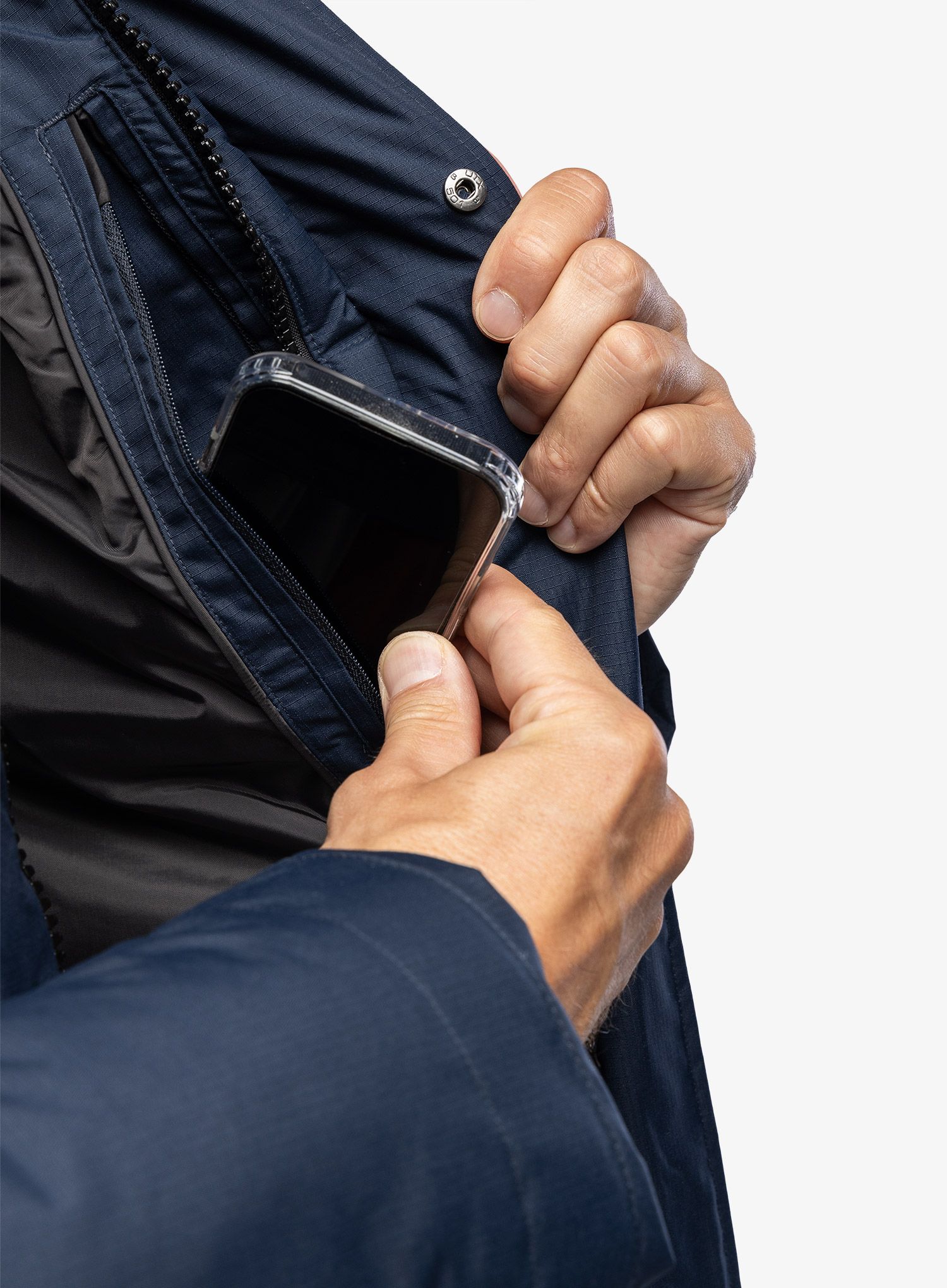 Zimska jakna Helly Hansen Tromsoe Jacket - navy/vaporous grey/gum