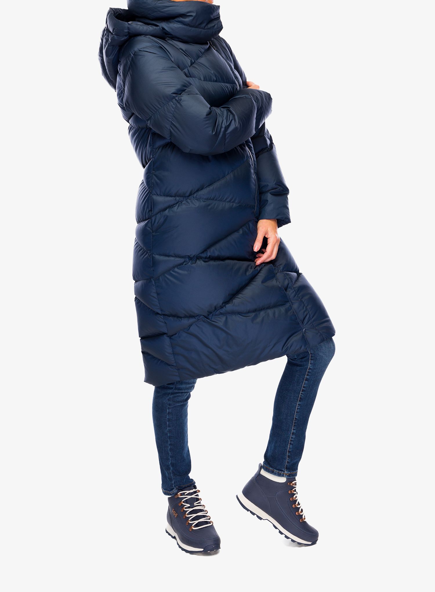 Puhast plašč Helly Hansen Tundra Down Coat - navy/vaporous grey/gum