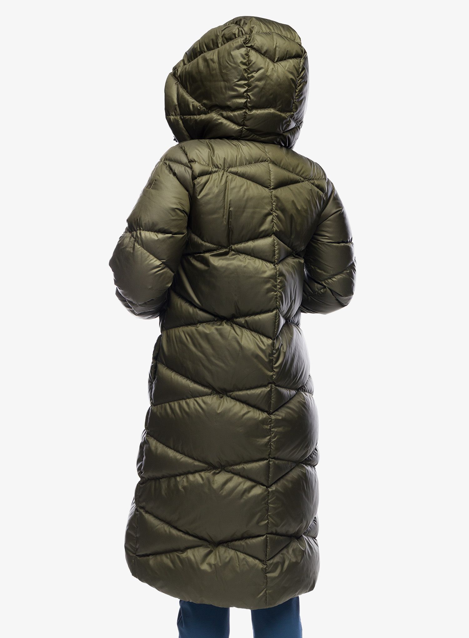 Puhast plašč Helly Hansen Tundra Down Coat - utility green/snow