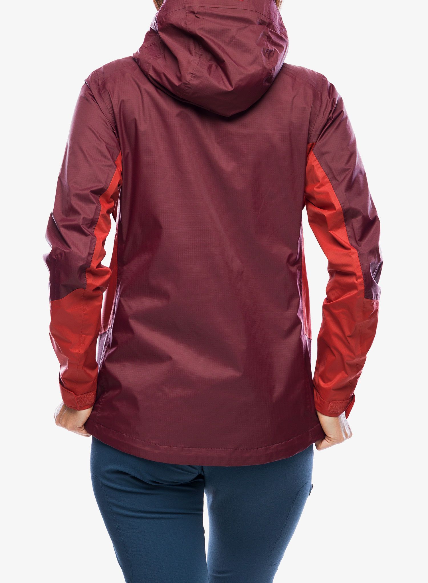 Ženska nepremočljiva jakna Helly Hansen Verglas 2L Shell Jacket - poppy red/hickory