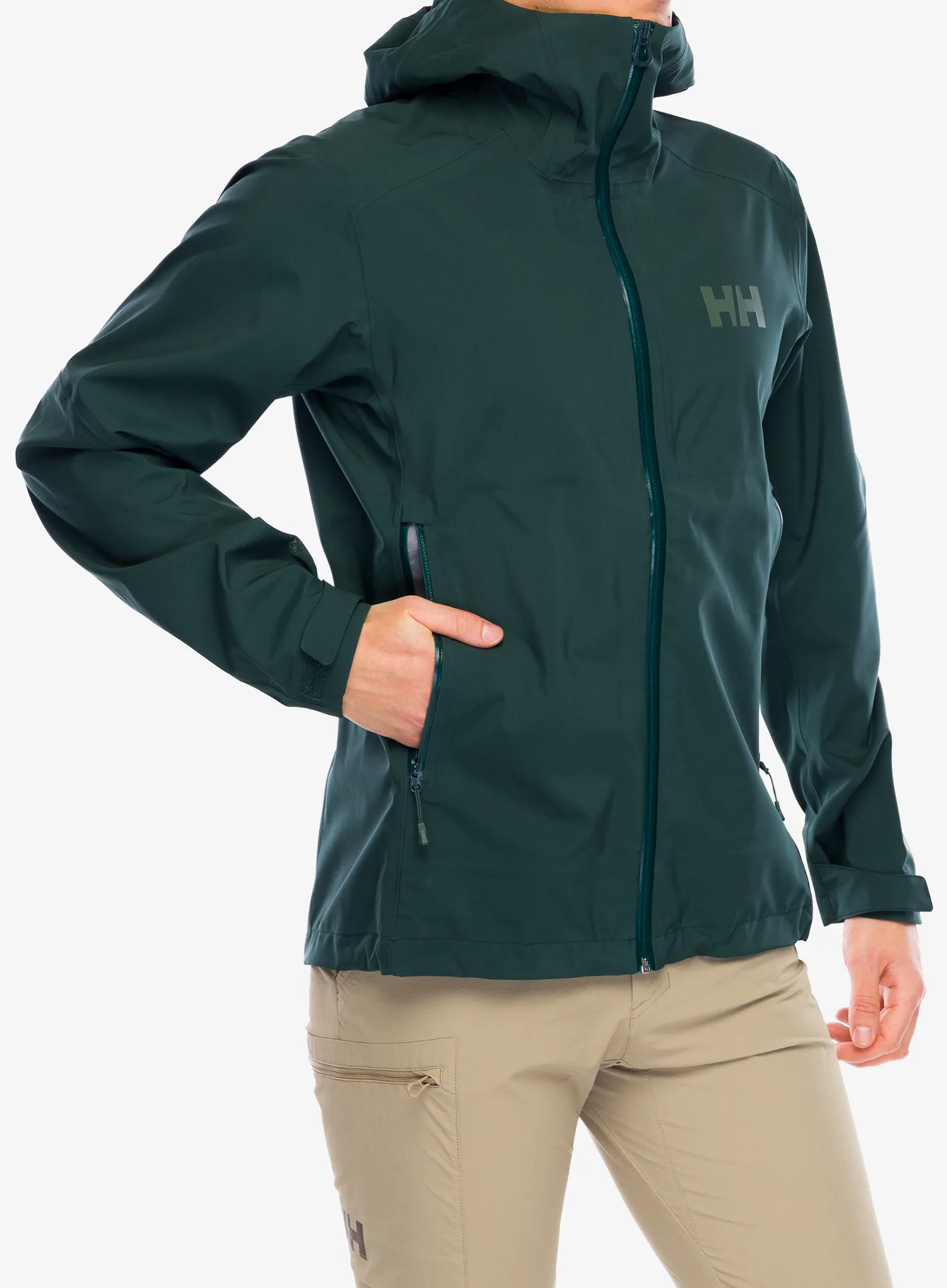 Hardshell jakna Helly Hansen Verglas 3L Shell Jacket - darkest spruce