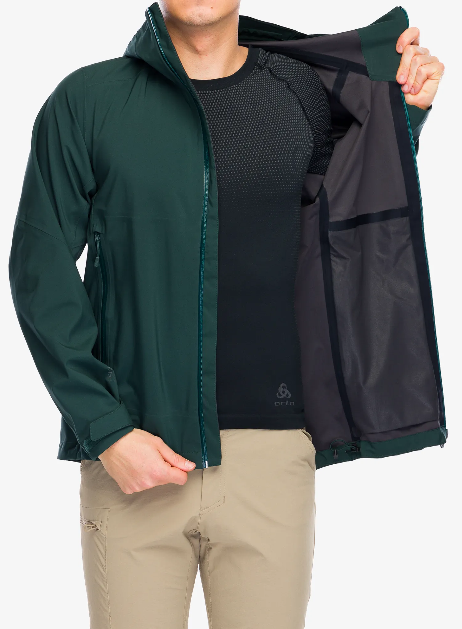 Hardshell jakna Helly Hansen Verglas 3L Shell Jacket - darkest spruce