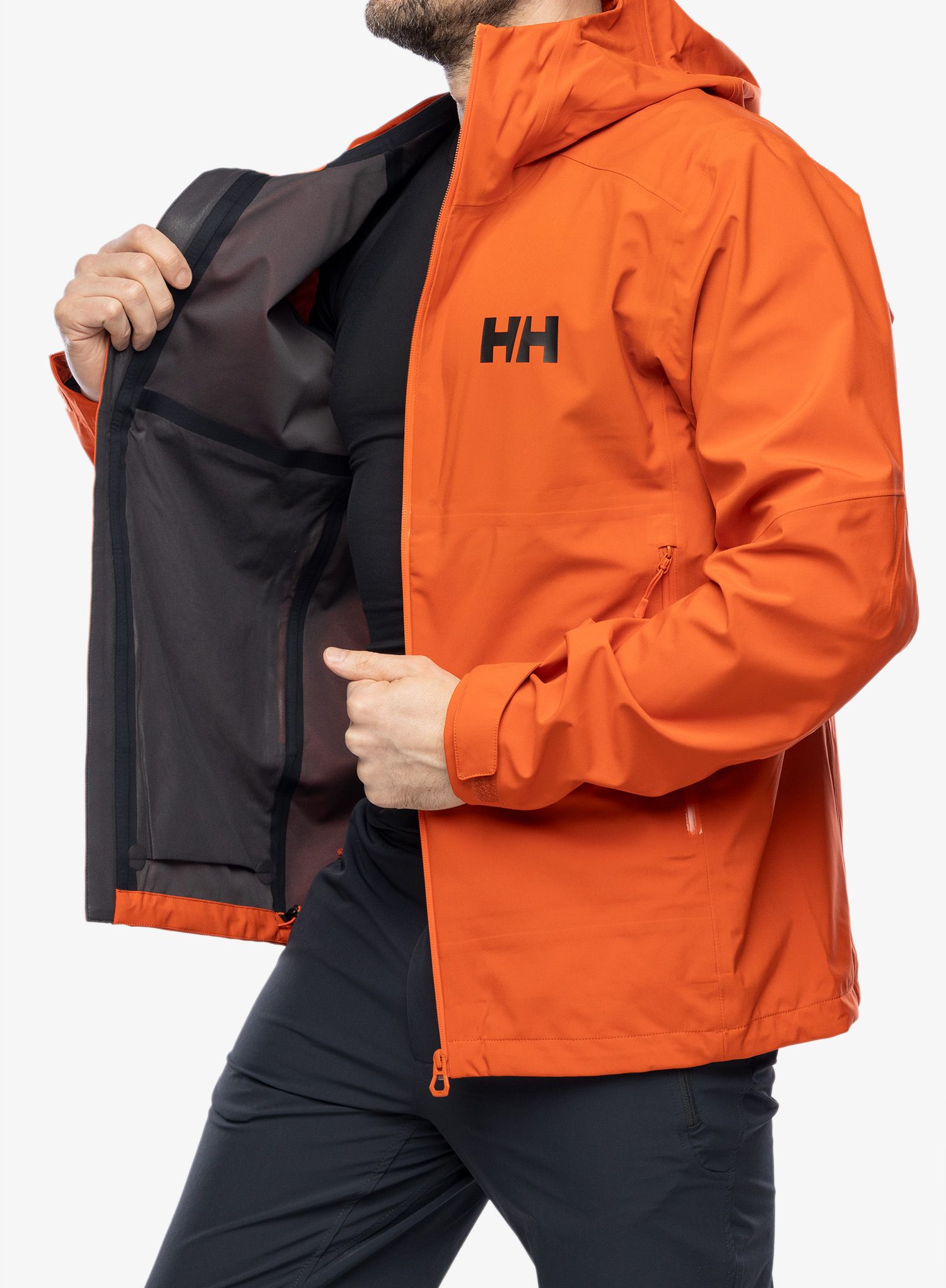 Nepremočljiva jakna Helly Hansen Verglas 3L Shell Jacket - patrol orange