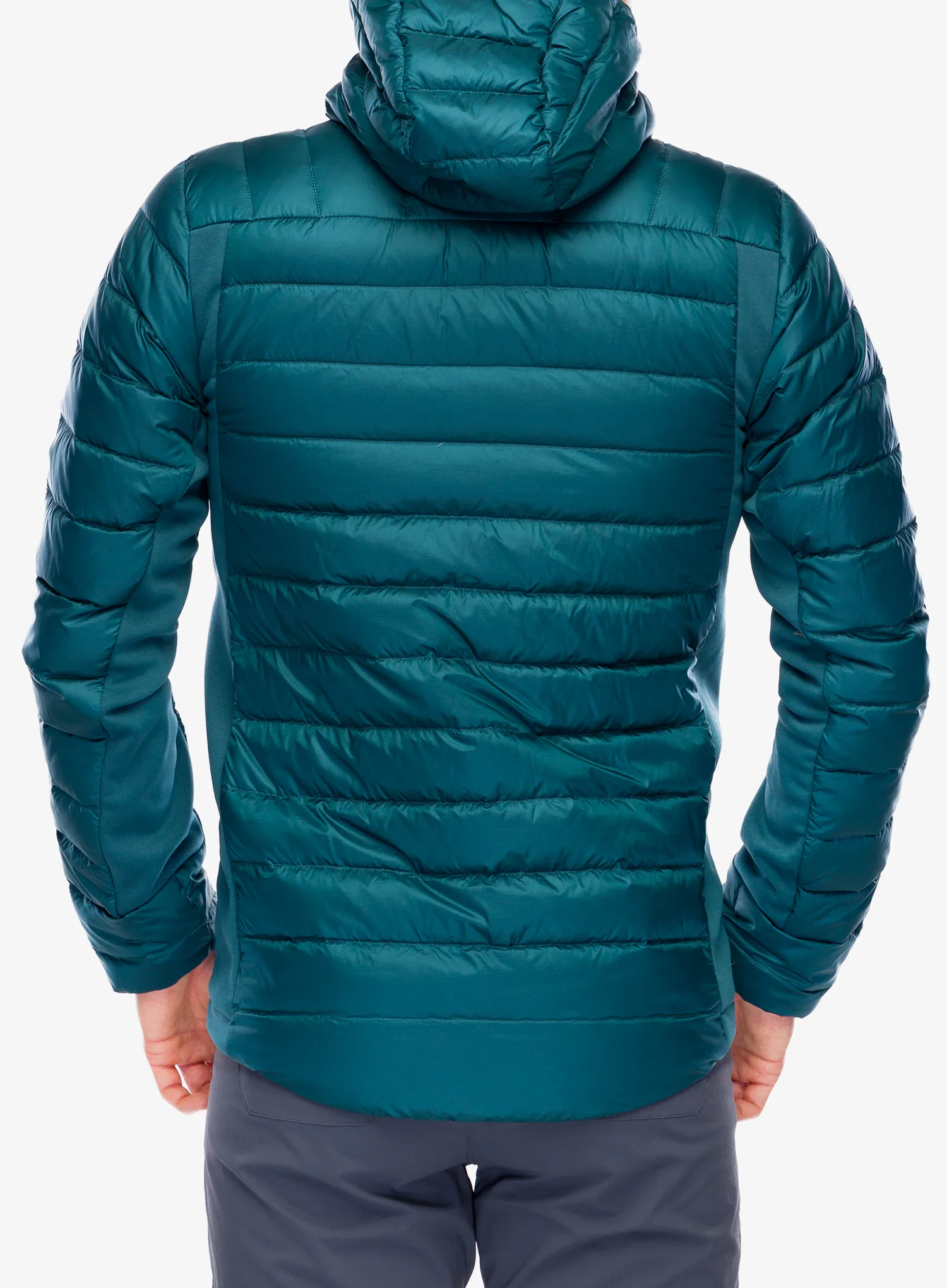 Puhovka Helly Hansen Verglas Down Hybrid Hood 2.0 - dark creek