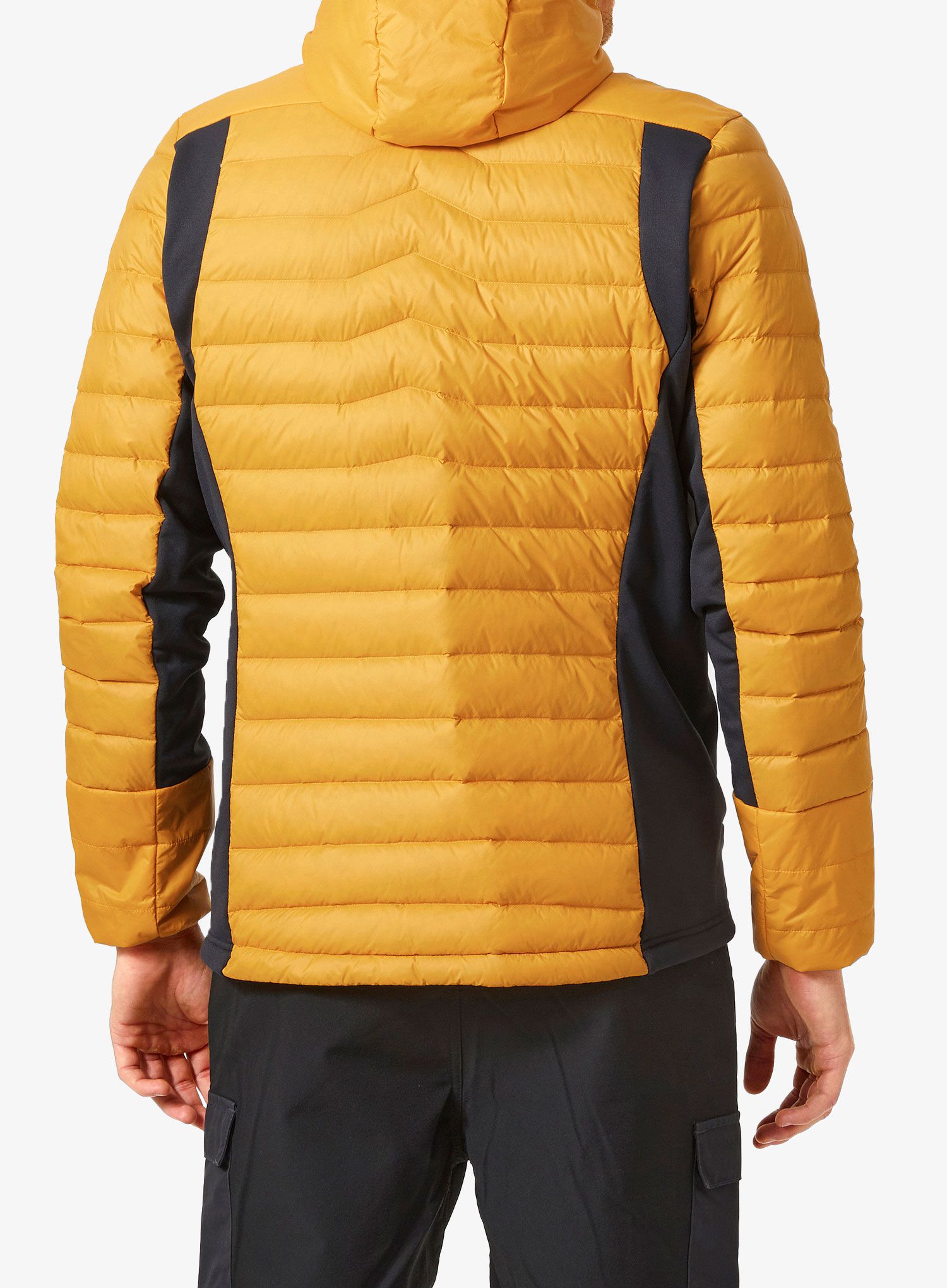 Moška jakna Helly Hansen Verglas Hooded Down Hybrid Ins - cloudberry