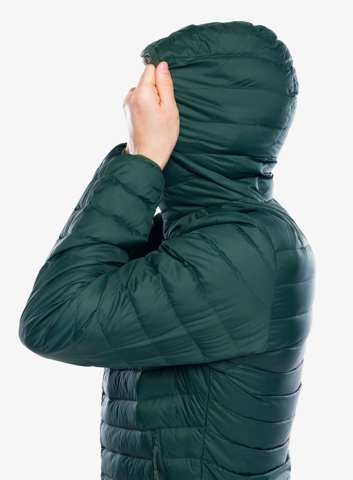 Puhovka Helly Hansen Verglas Hooded Down Insulator - darkest spruce