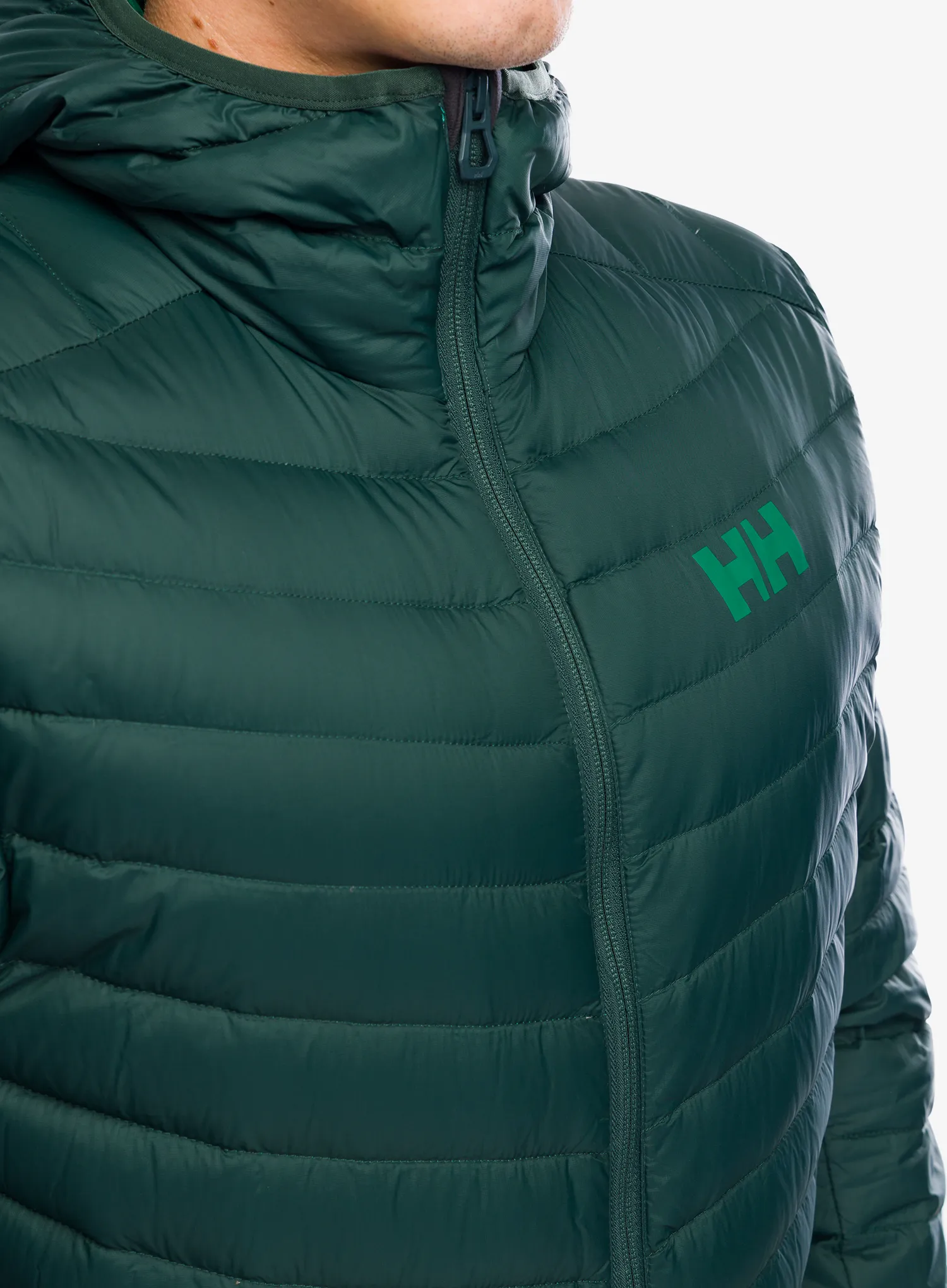 Puhovka Helly Hansen Verglas Hooded Down Insulator - darkest spruce