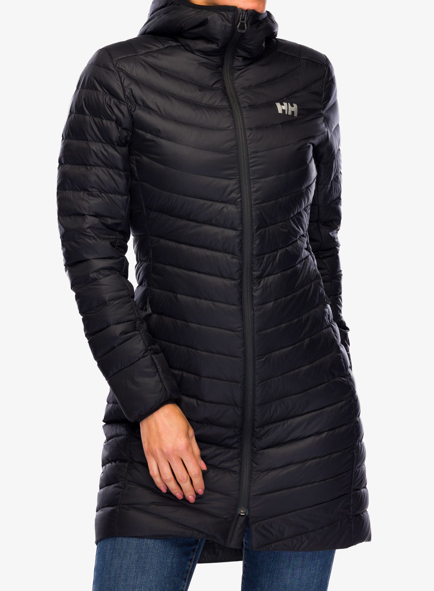 Ženski plašč Helly Hansen Verglas Long Down Insulator Jacket - black