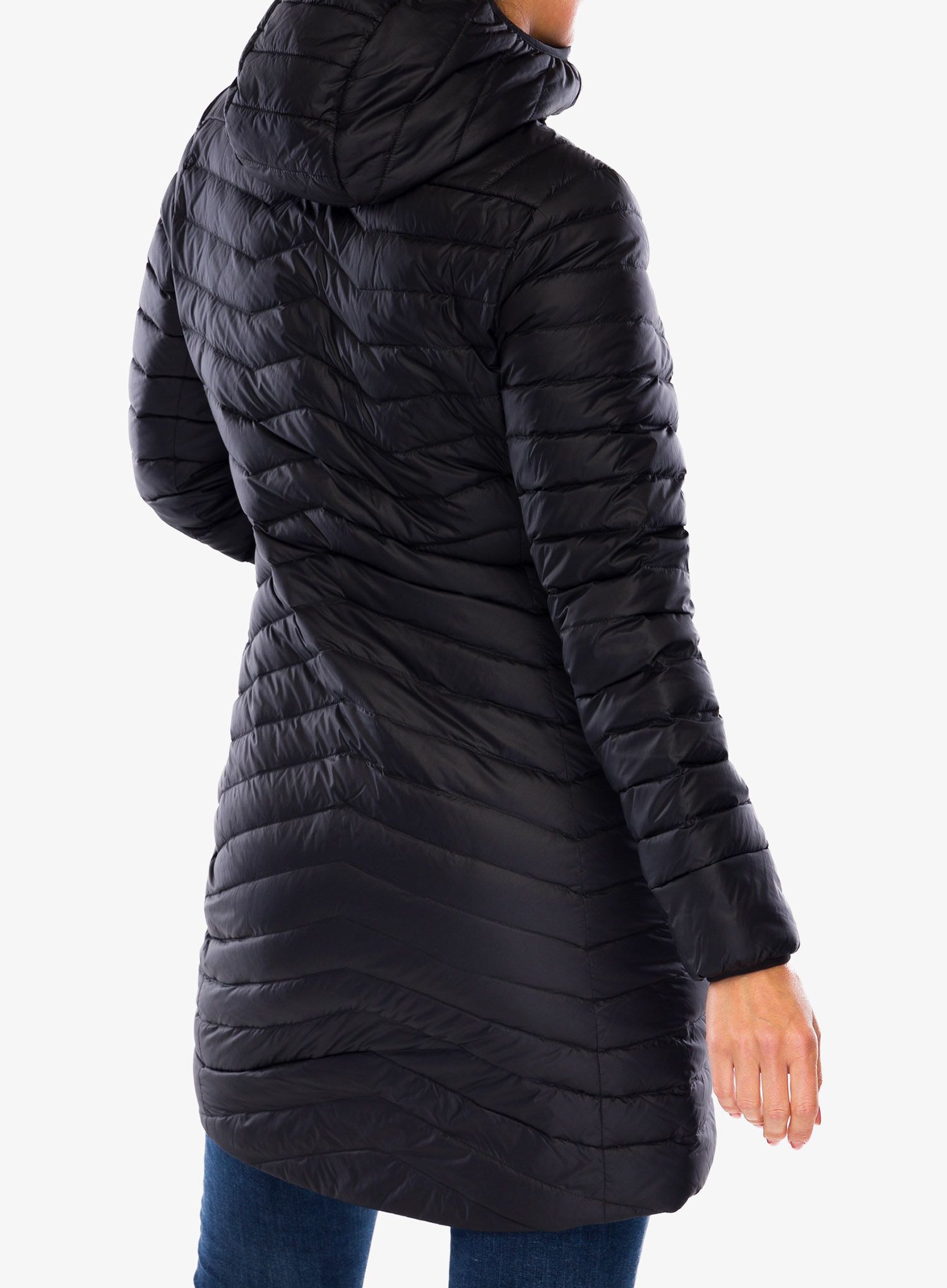 Ženski plašč Helly Hansen Verglas Long Down Insulator Jacket - black