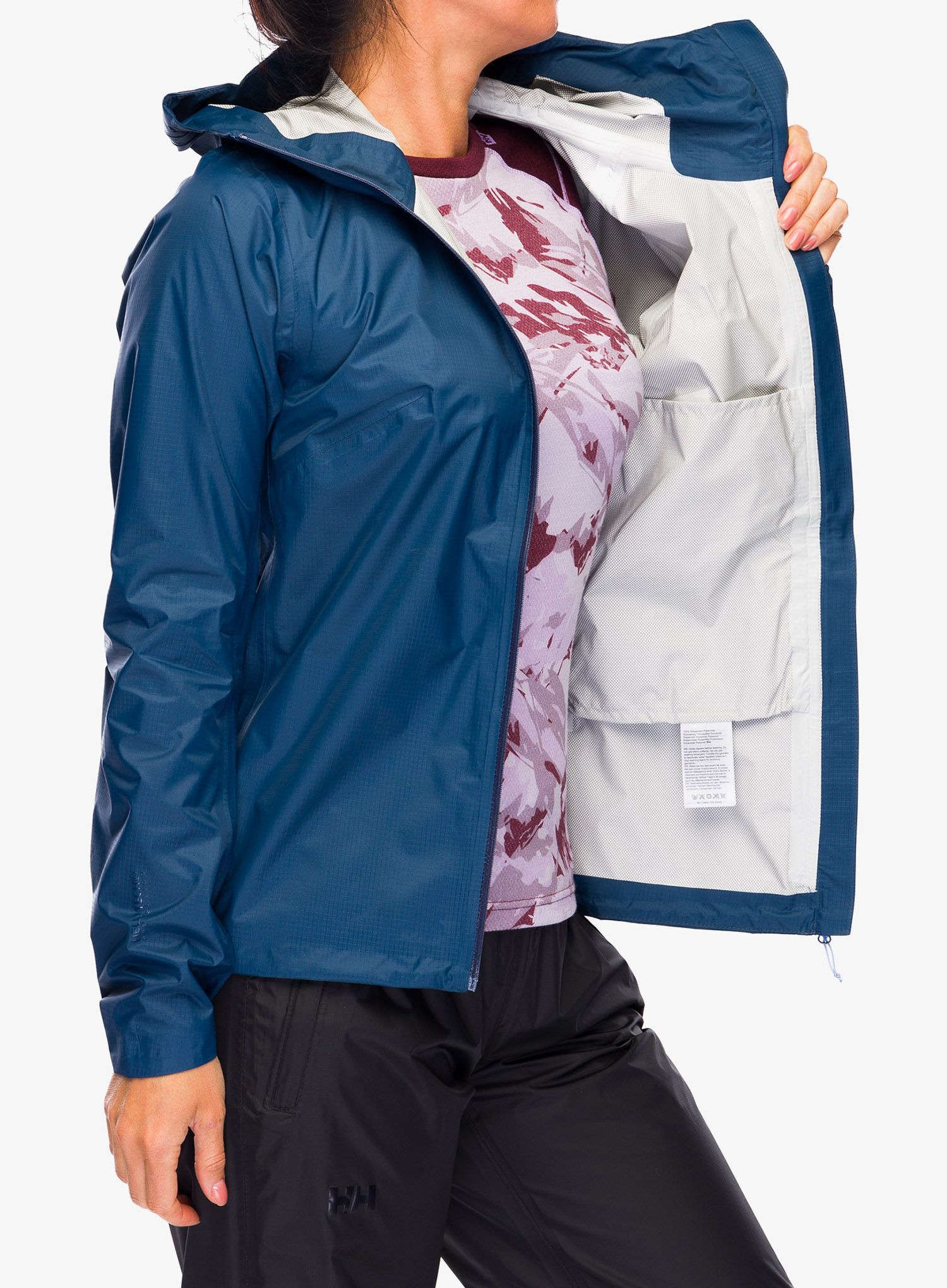 Ženska jakna Helly Hansen Verglas Micro Shell Jacket - deep steel