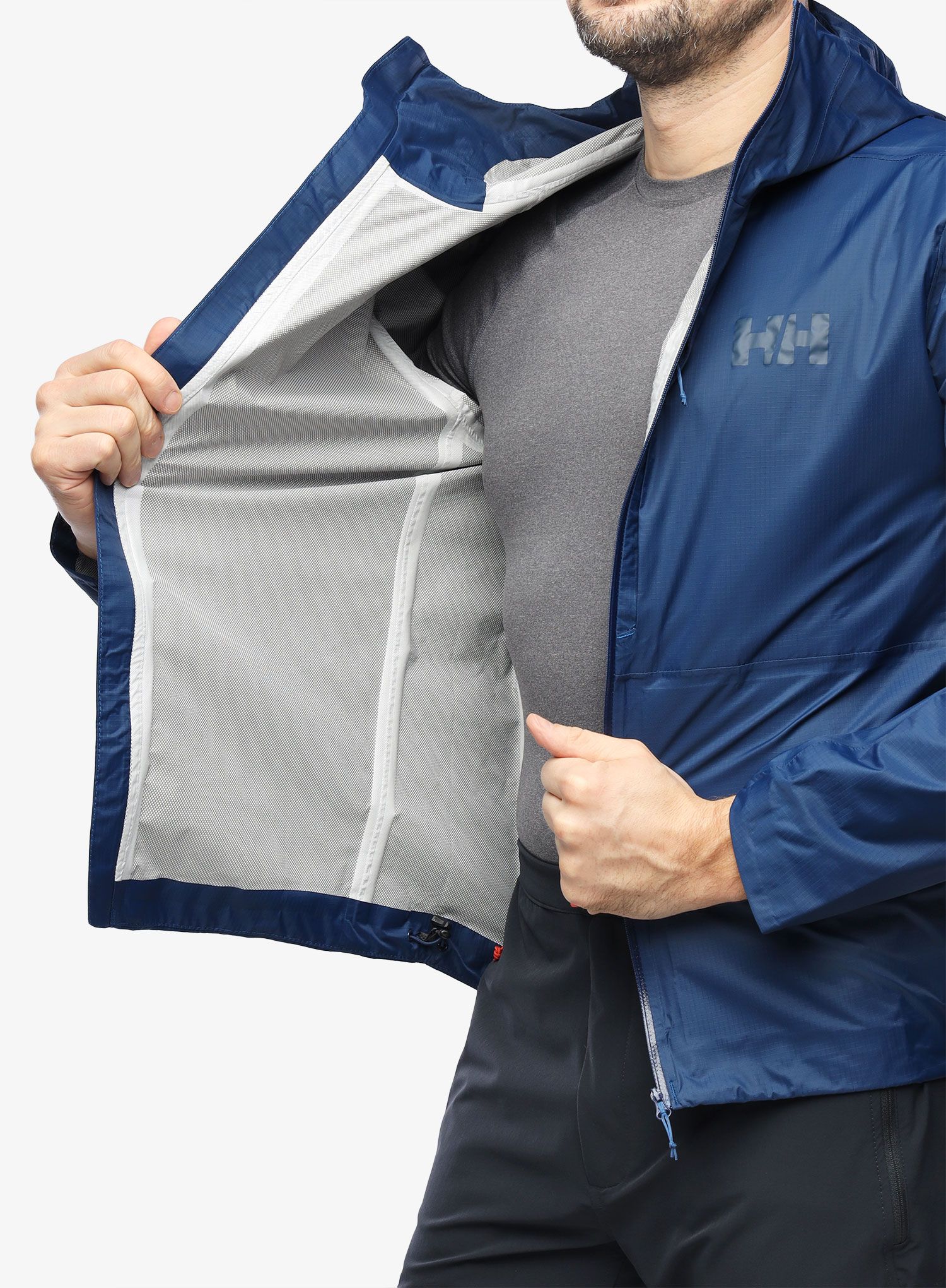 Moška jakna Helly Hansen Verglas Micro Shell Jacket - ocean