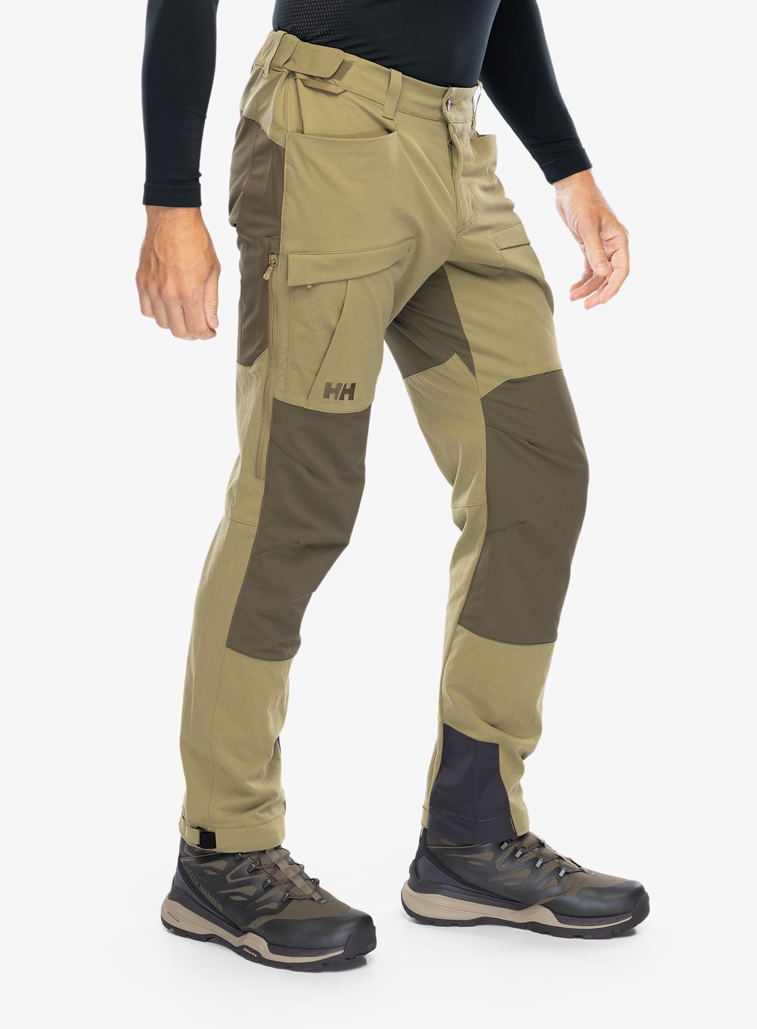Moške pohodne hlače Helly Hansen Verglas Tur Pant 2.0 - terrain green