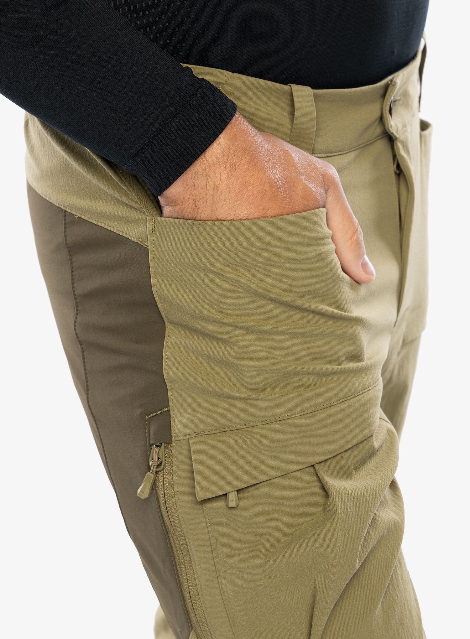 Moške pohodne hlače Helly Hansen Verglas Tur Pant 2.0 - terrain green
