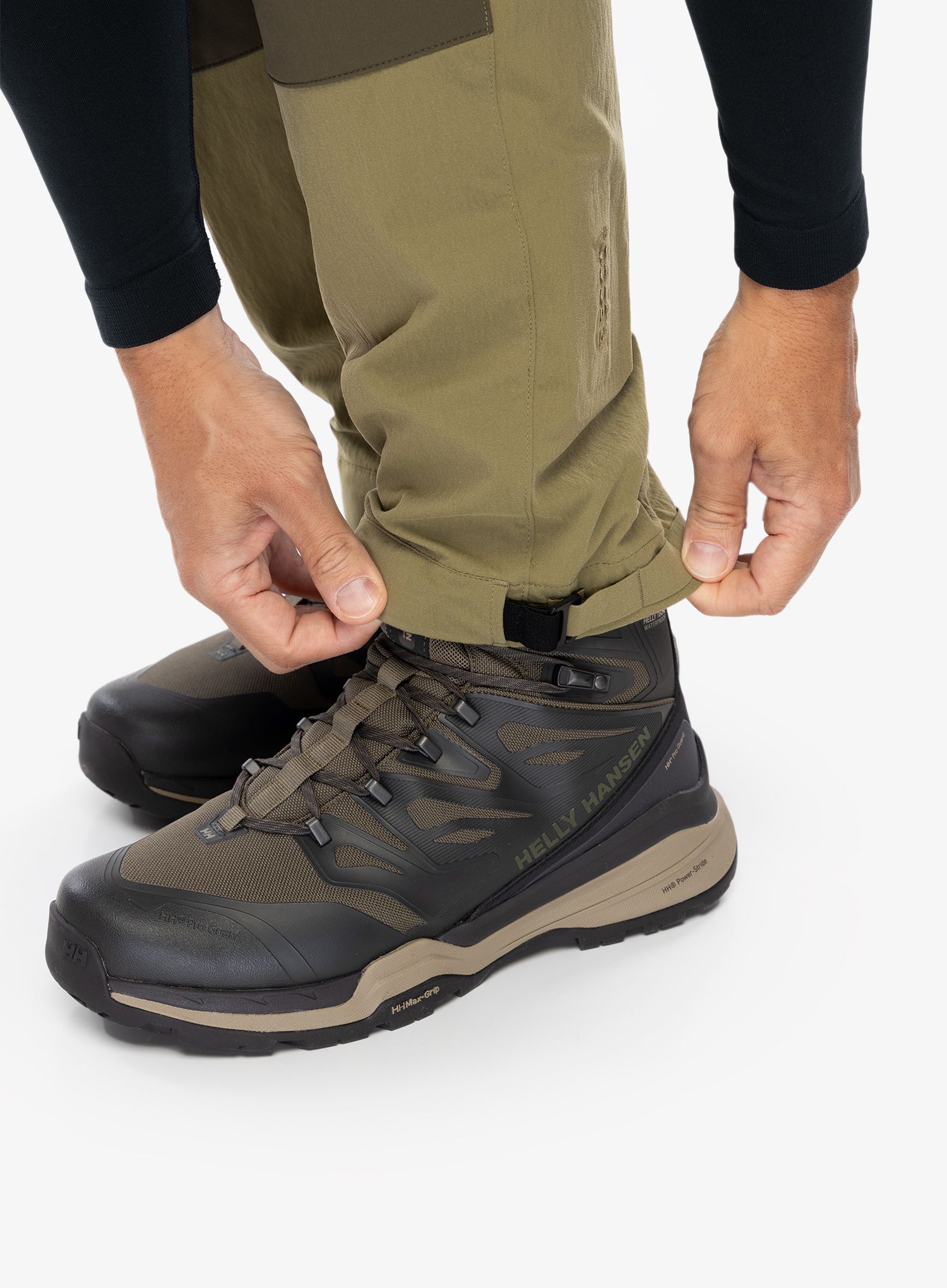Moške pohodne hlače Helly Hansen Verglas Tur Pant 2.0 - terrain green