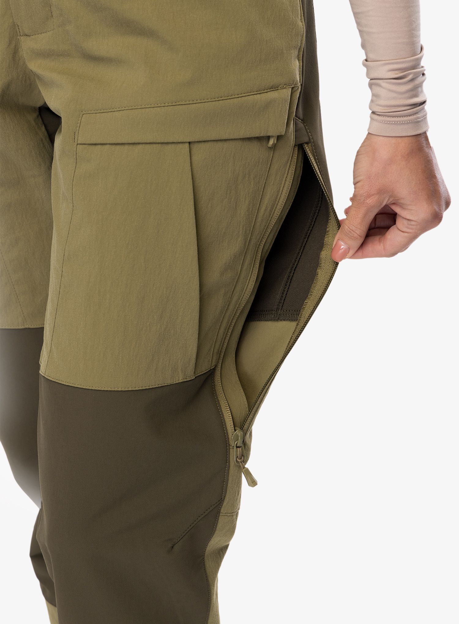 Ženske treking hlače Helly Hansen Verglas Tur Pant 2.0 - terrain green