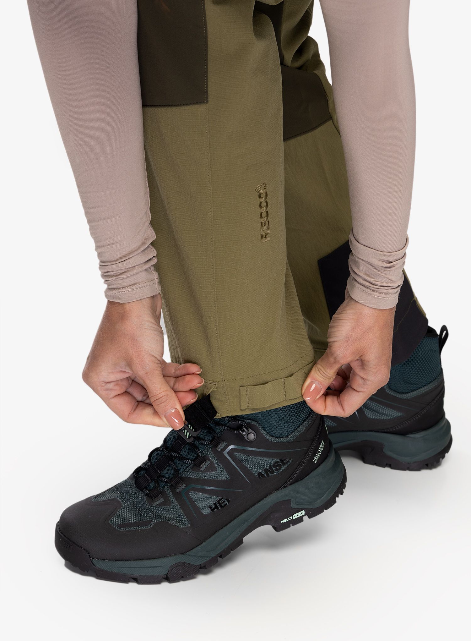 Ženske treking hlače Helly Hansen Verglas Tur Pant 2.0 - terrain green