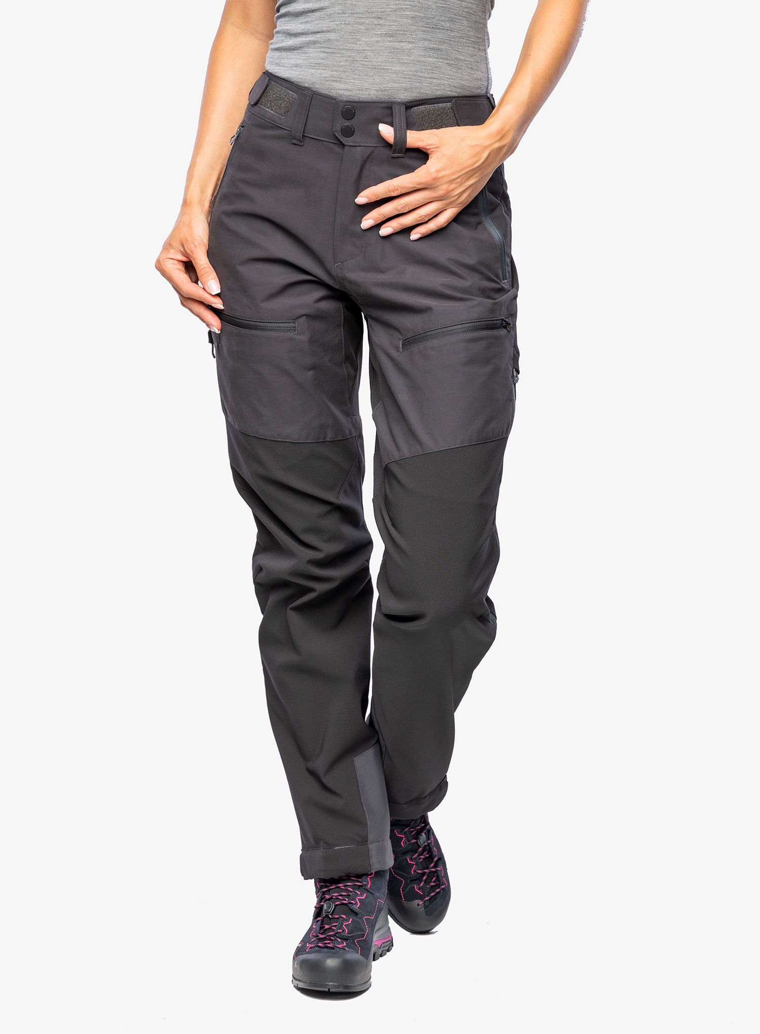 Ženske treking hlače Helly Hansen Verglas Tur Pant - ebony