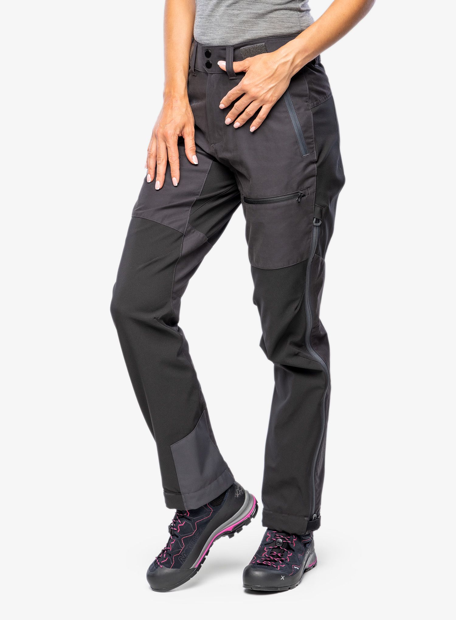 Ženske treking hlače Helly Hansen Verglas Tur Pant - ebony