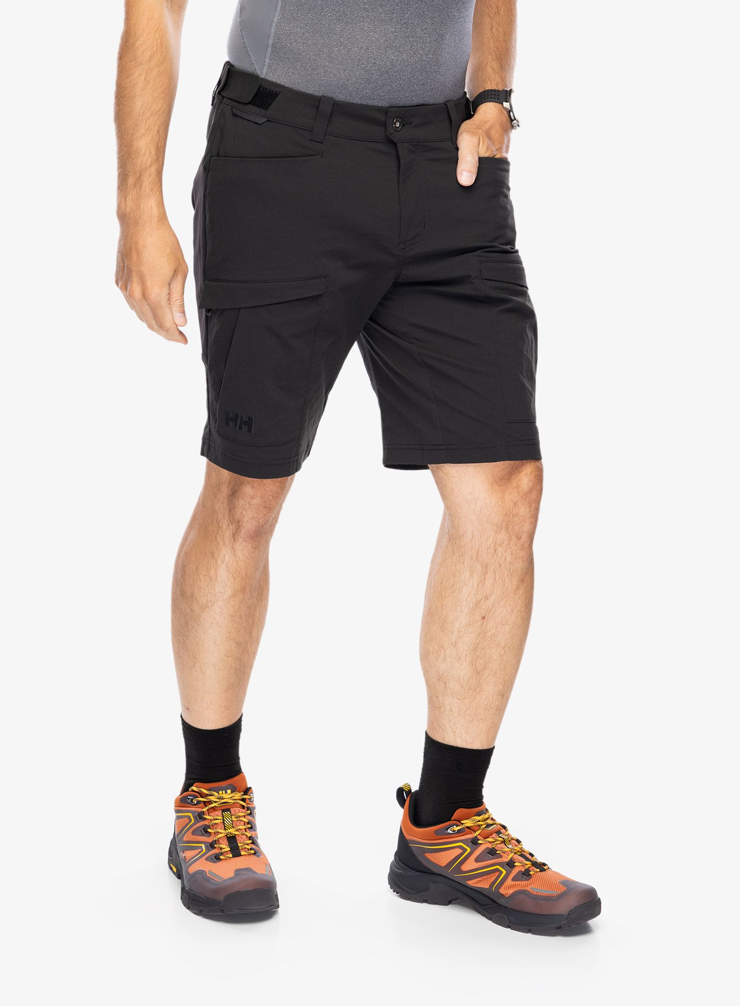 Pohodniške kratke hlače Helly Hansen Verglas Tur Shorts - black