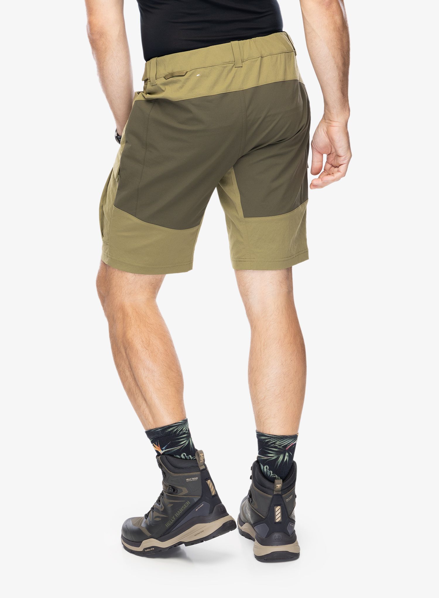 Pohodniške kratke hlače Helly Hansen Verglas Tur Shorts - terrain green