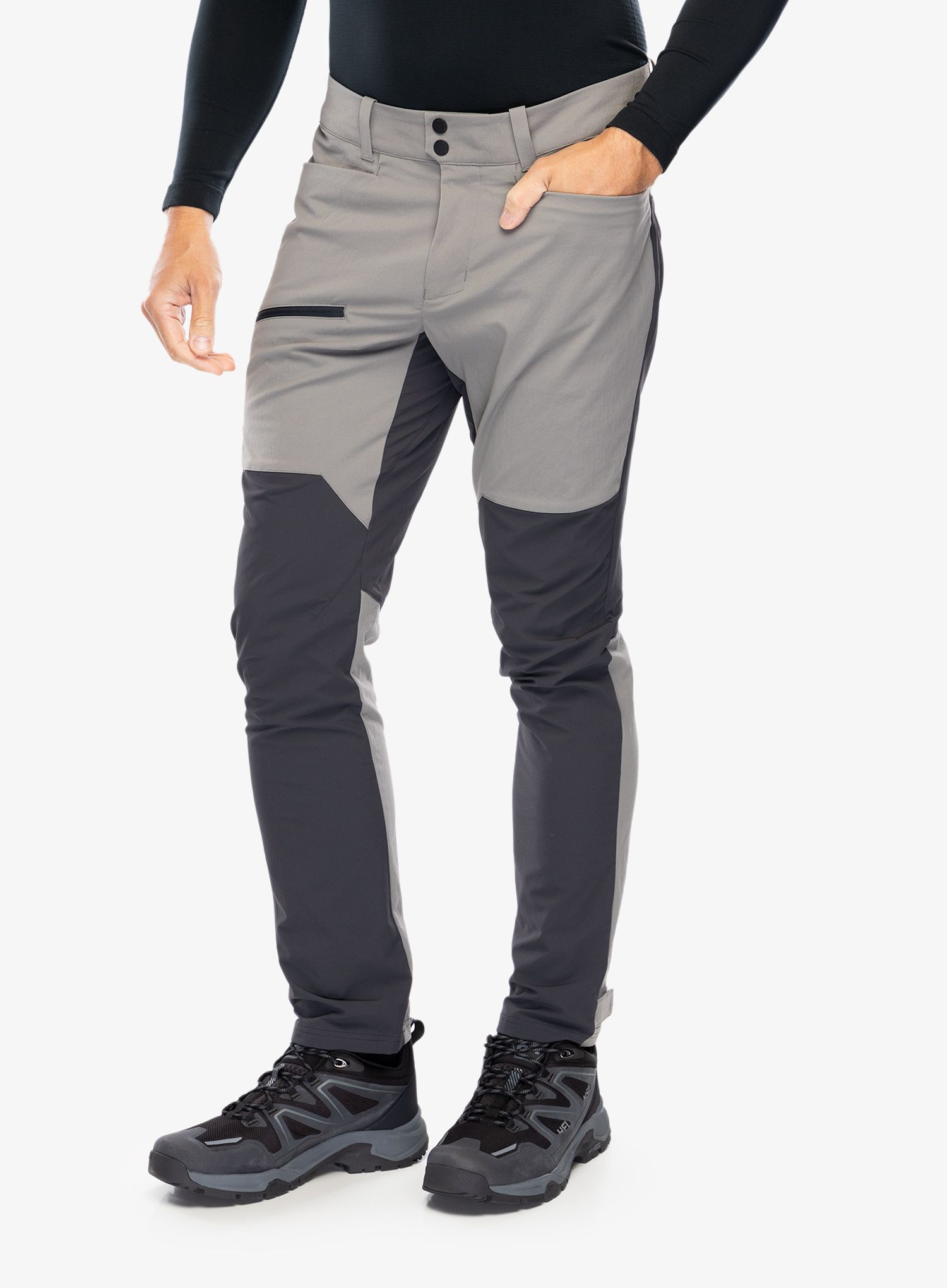 Moške pohodne hlače Helly Hansen Vika Tur Pant 2.0 - concrete