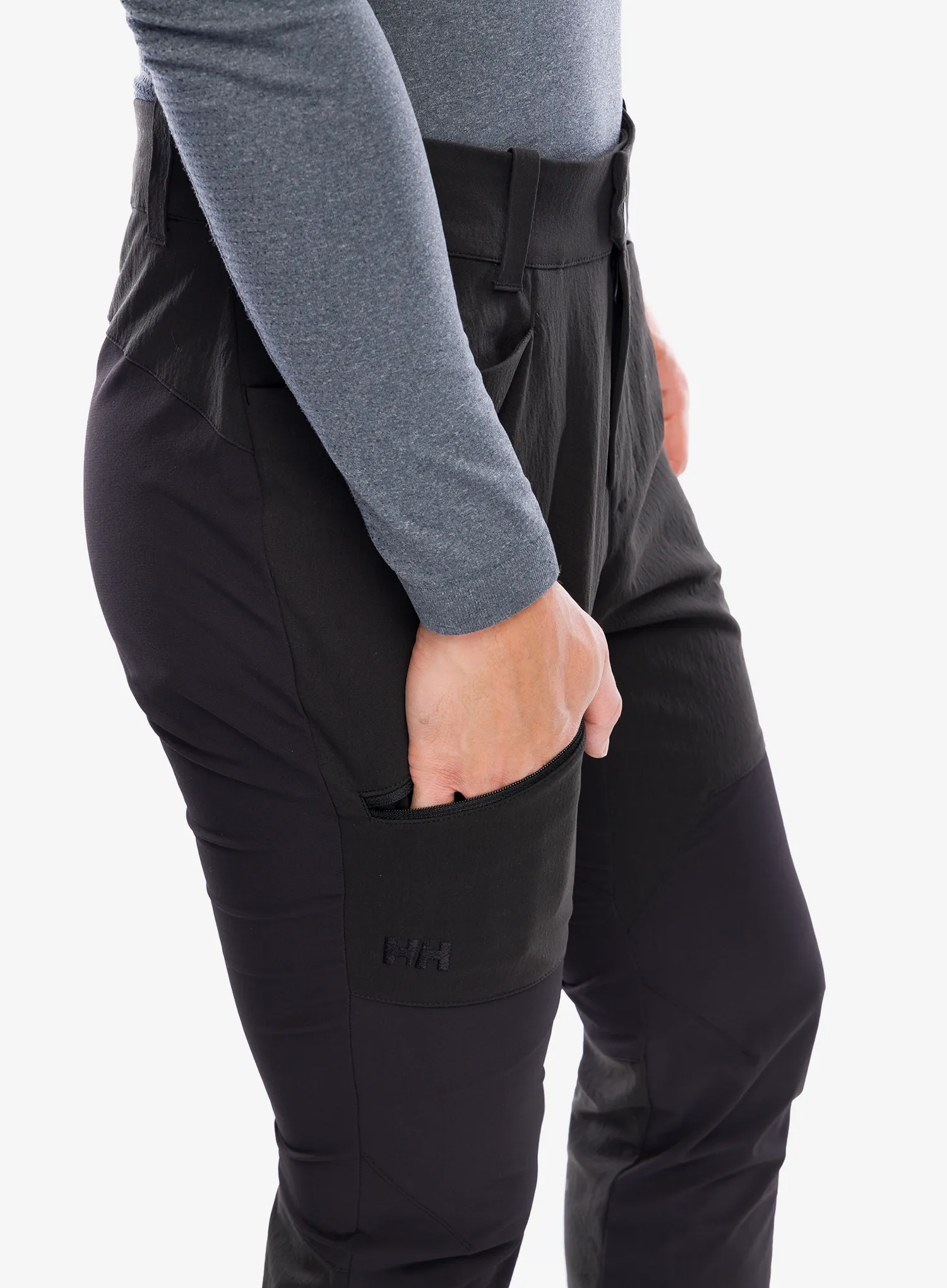 Pohodne hlače Helly Hansen Vika Tur Pant - black/black gum