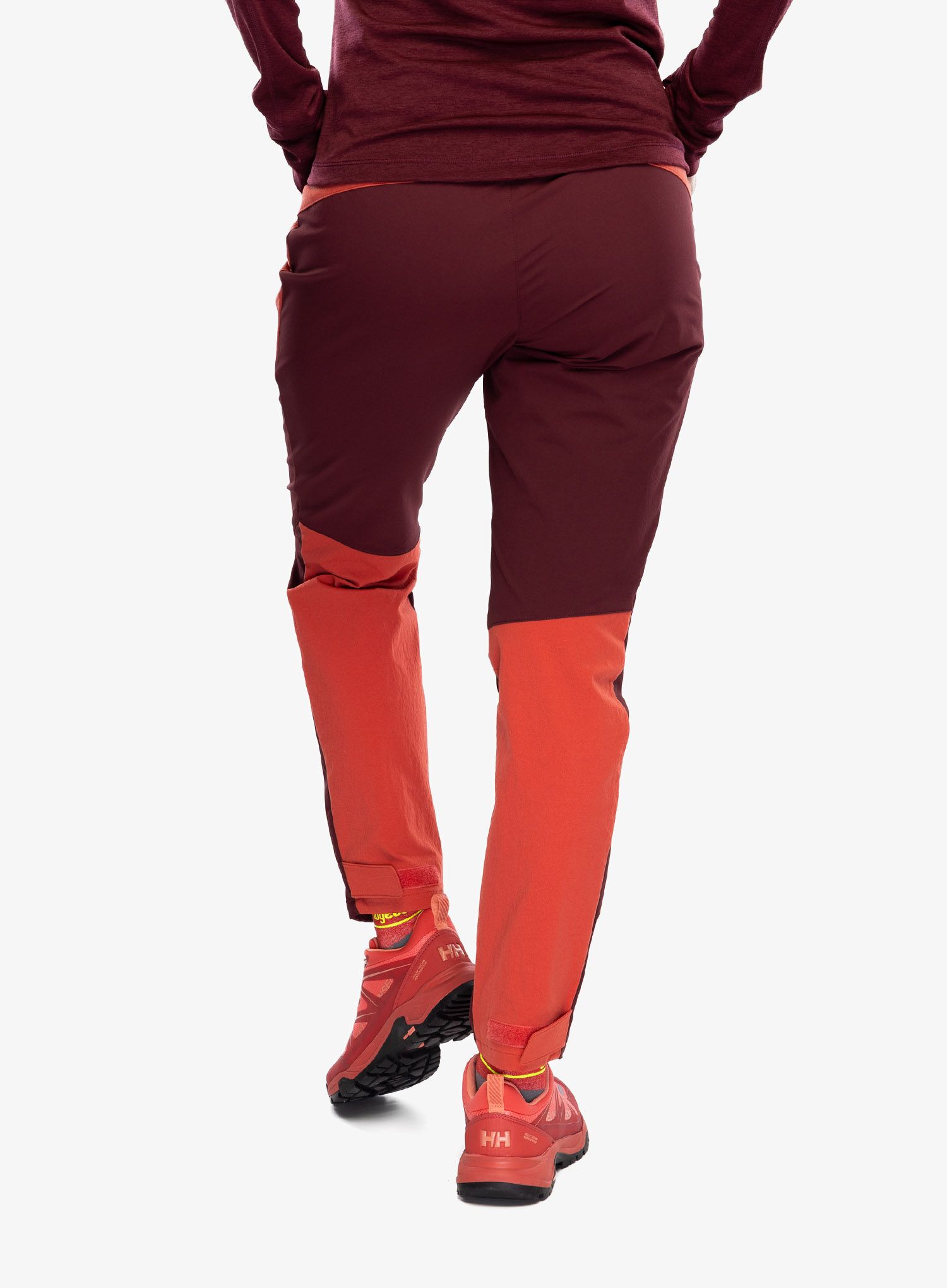 Ženske hlače Helly Hansen Vika Tur Pant - poppy red/hickory