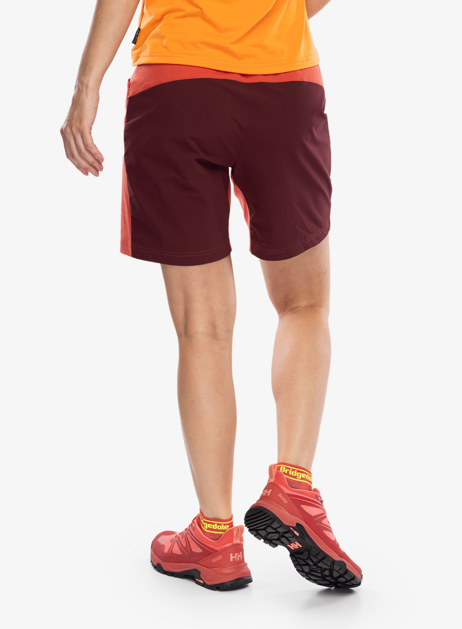 Ženske pohodniške kratke hlače Helly Hansen Vika Tur Shorts - poppy red