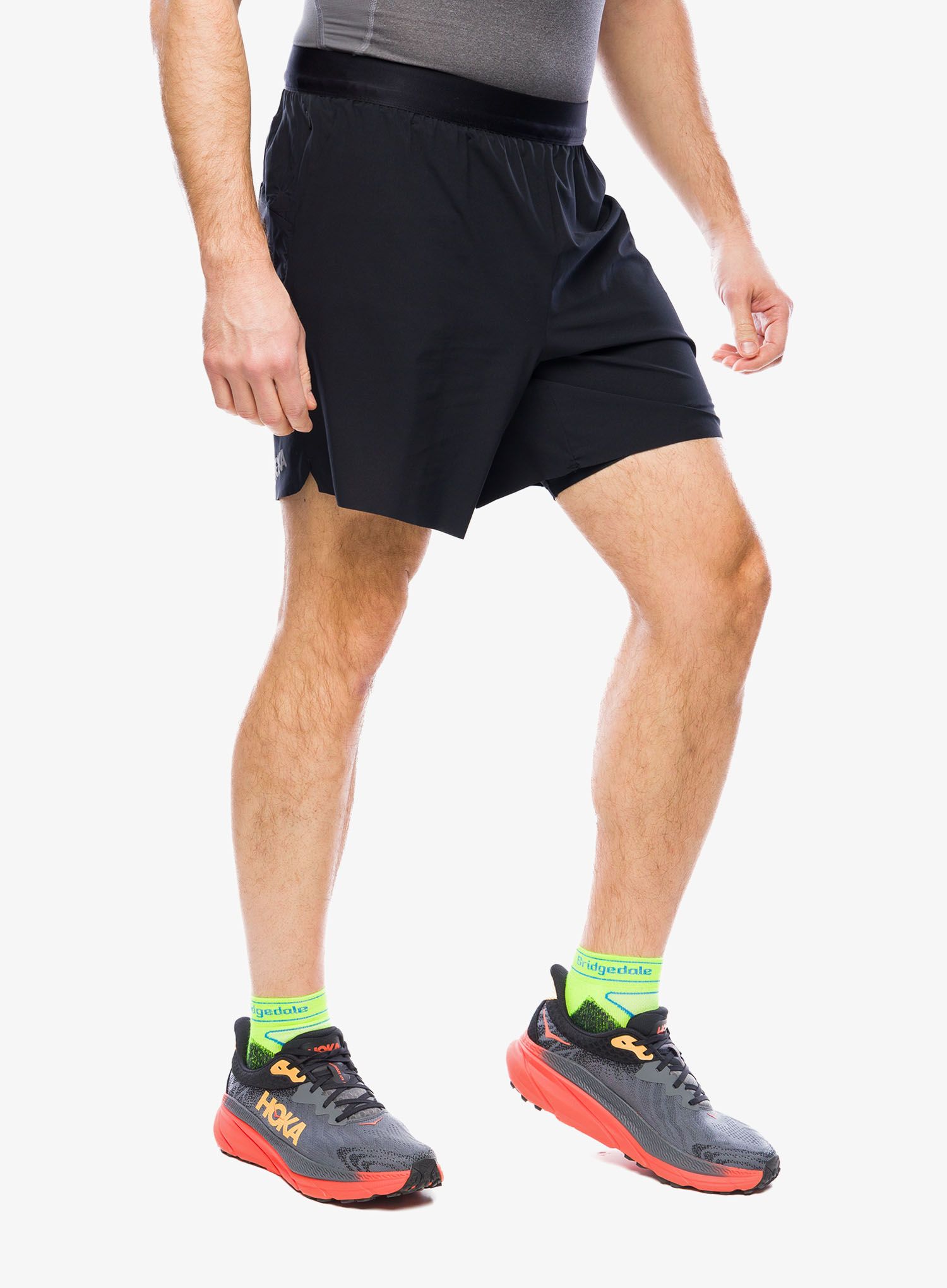 Tekaške kratke hlače Hoka 7'' Short 2In1 - black