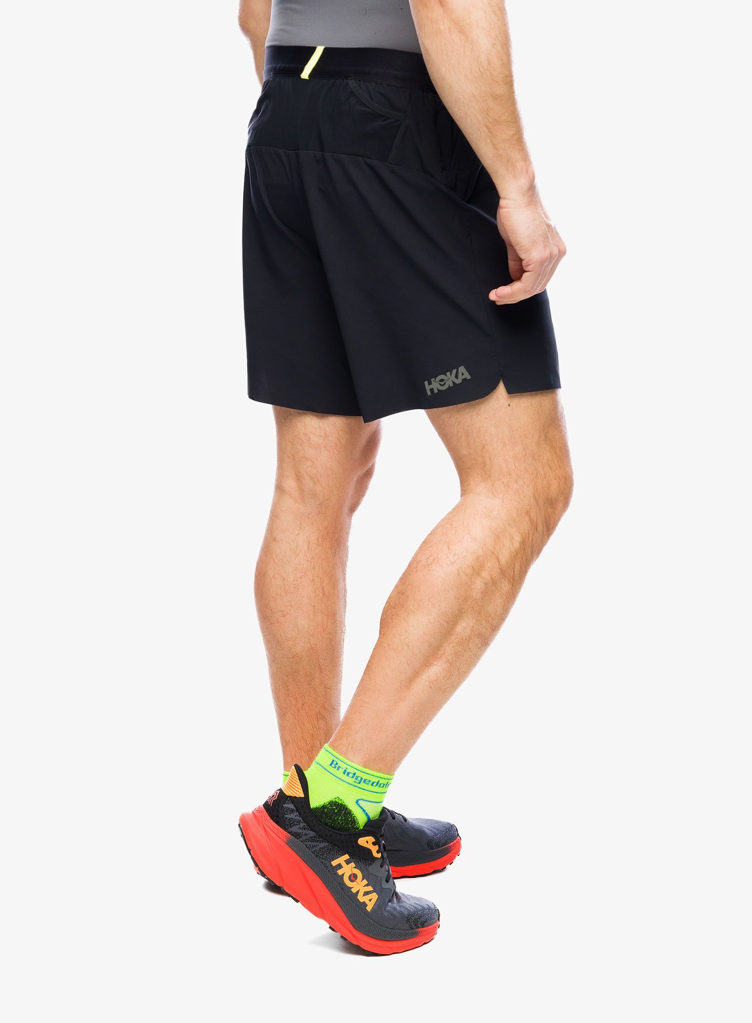 Tekaške kratke hlače Hoka 7'' Short 2In1 - black