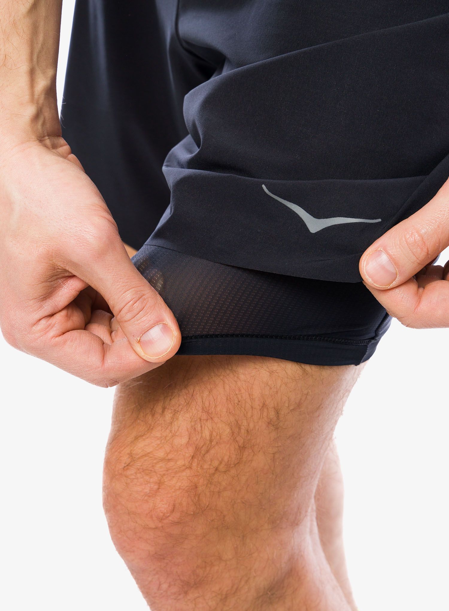 Tekaške kratke hlače Hoka 7'' Short 2In1 - black
