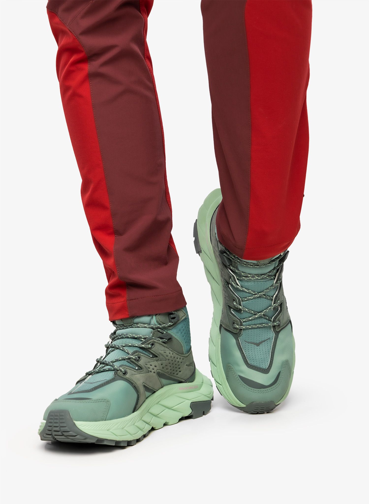 Ženski pohodniški čevlji Hoka Anacapa Mid GTX - trellis/mist green